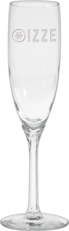 6 oz. Domaine Flute - Deep Etched 3