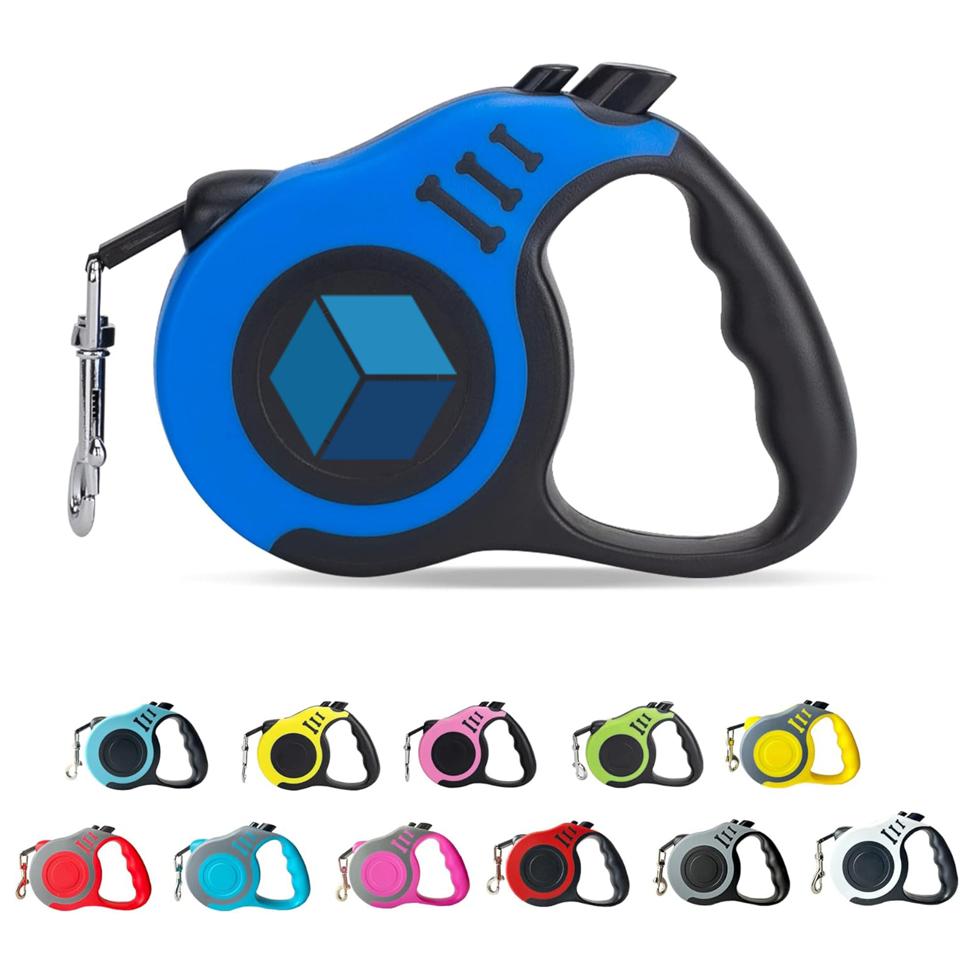 MOQ 50pcs Automatic Telescopic Tractor Dog Tape 2