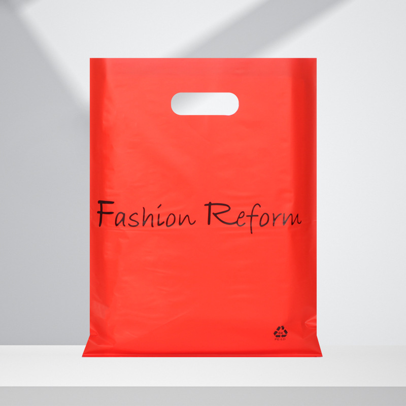 Die Cut Promotional Plastic Bag 2