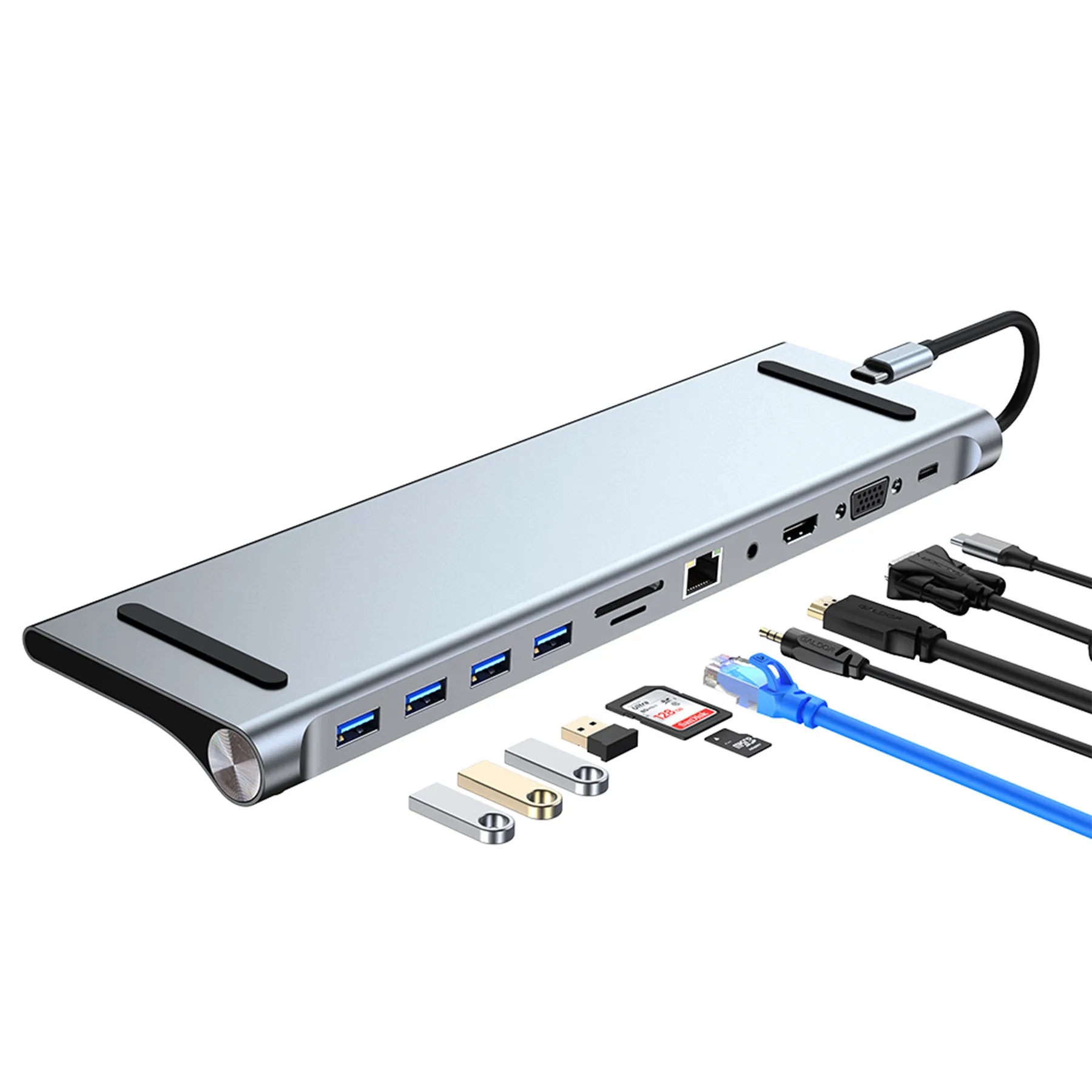 12 in1 USB C Hub Multiport Docking Station 1