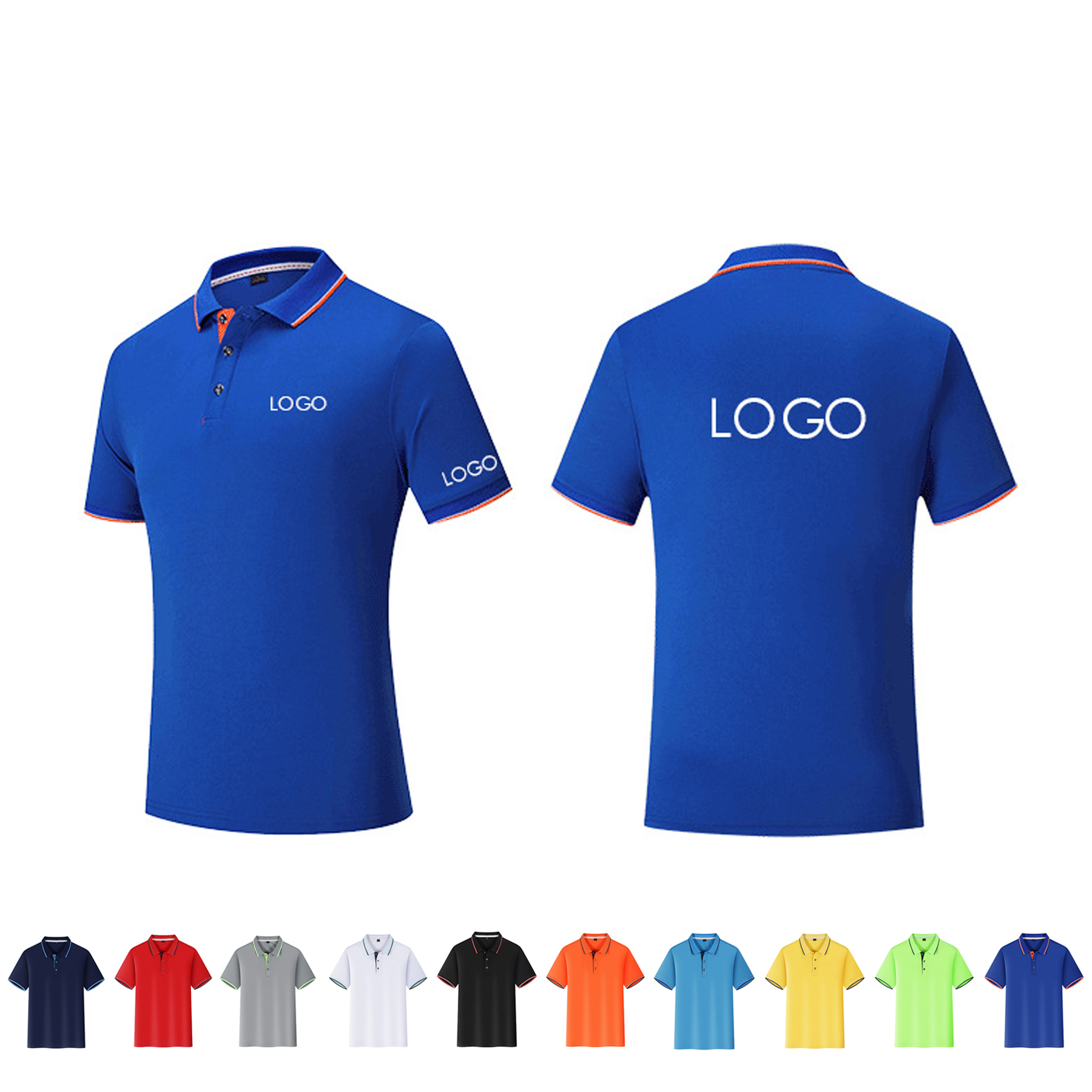 Economic Short Sleeve Team Clothing Polo Shirt 2