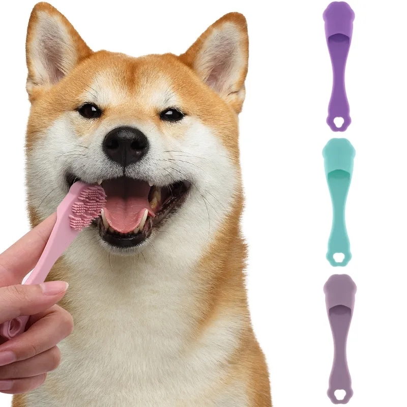 Pet Silicone Finger Toothbrush 4