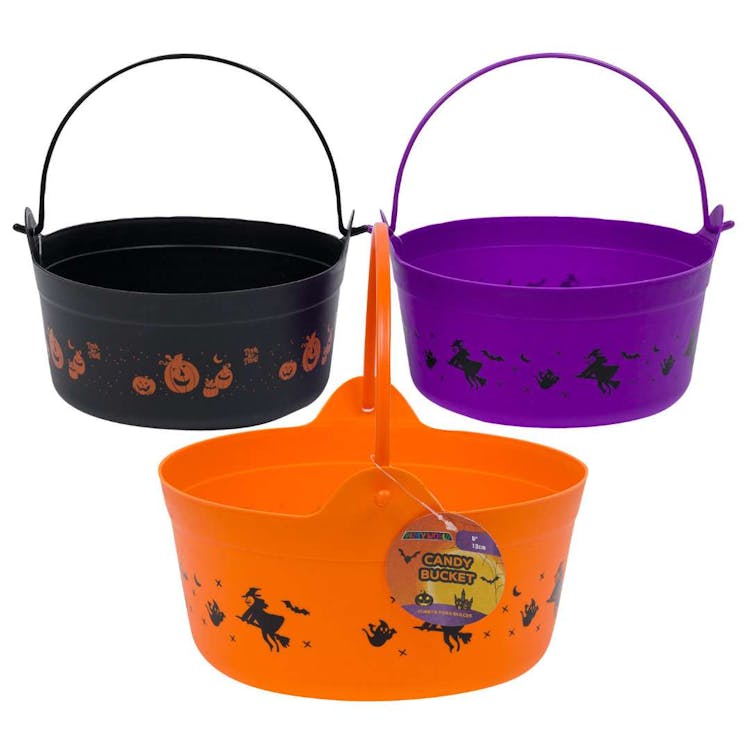 Halloween Buckets 5" - Assorted 2