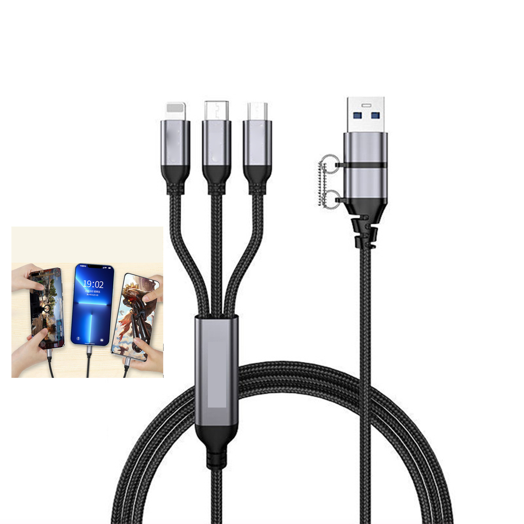 Fast Charger USB Type C to Lightning Cable 2