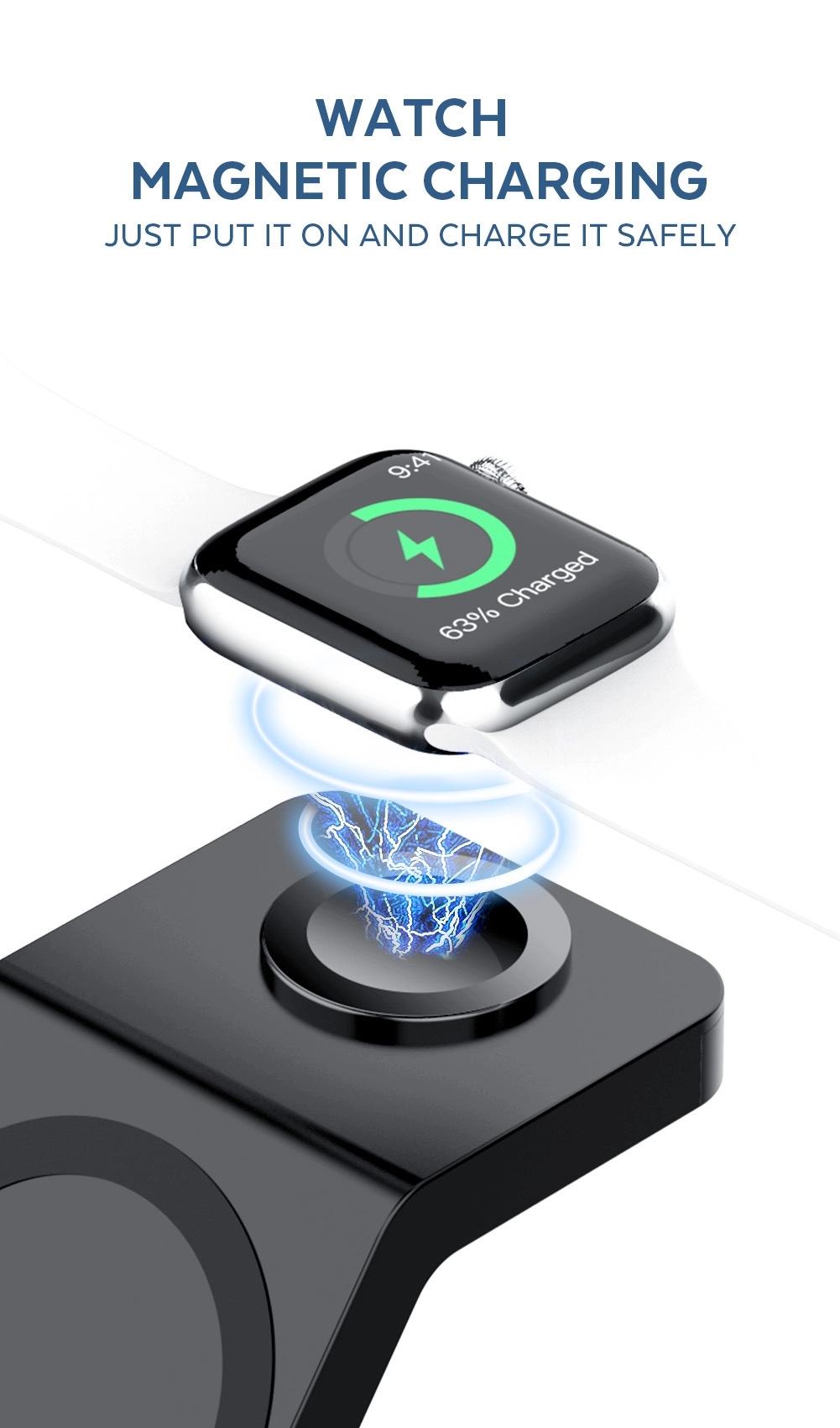 3 in 1 Wireless Charging Station for Multiple Devices 3