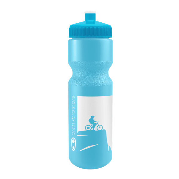 SPOKE-Tacular 28oz Bike Bottle - Colors w/Push-Pull Lid 6