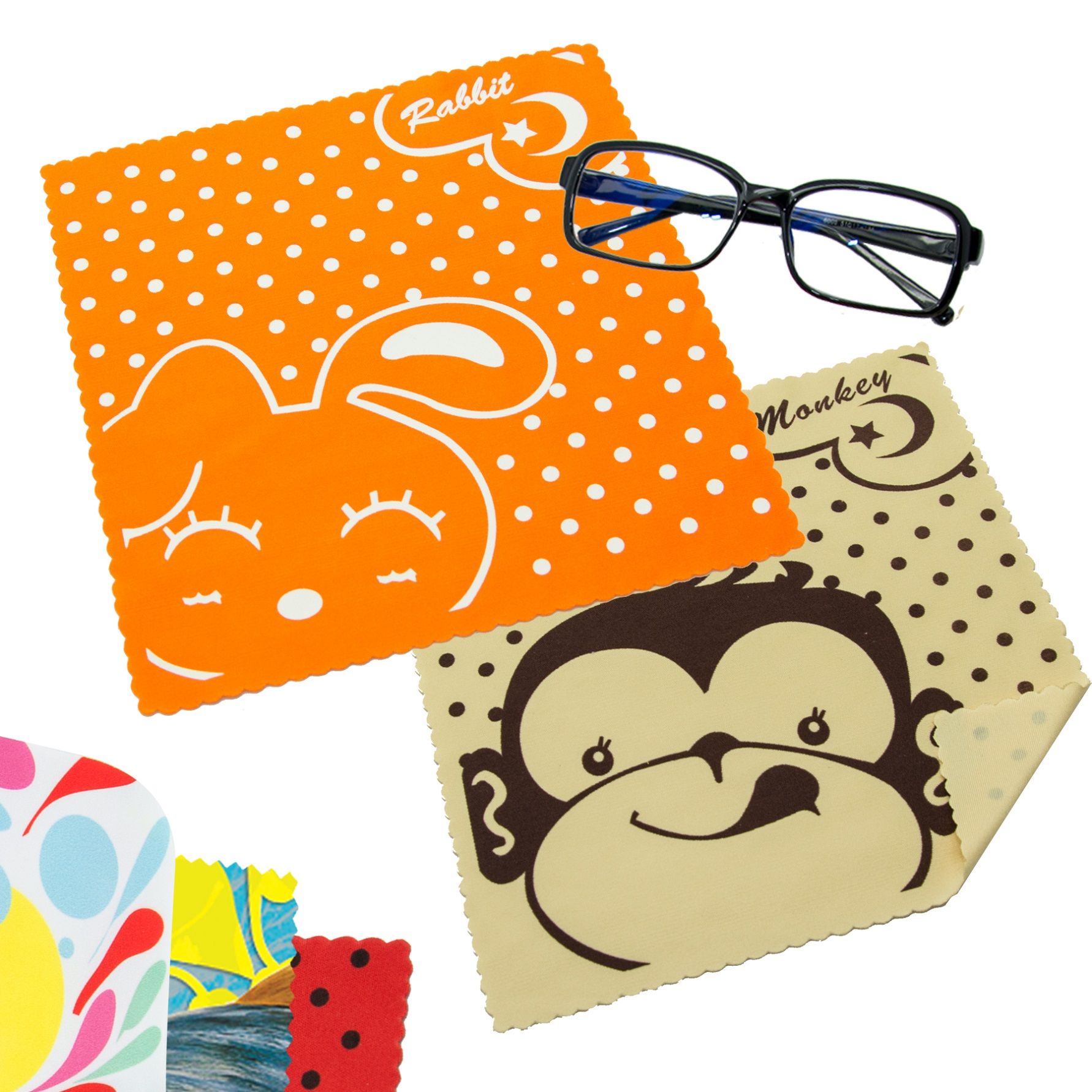 Deluxe Microfiber Cloths - 6x6 inch 2