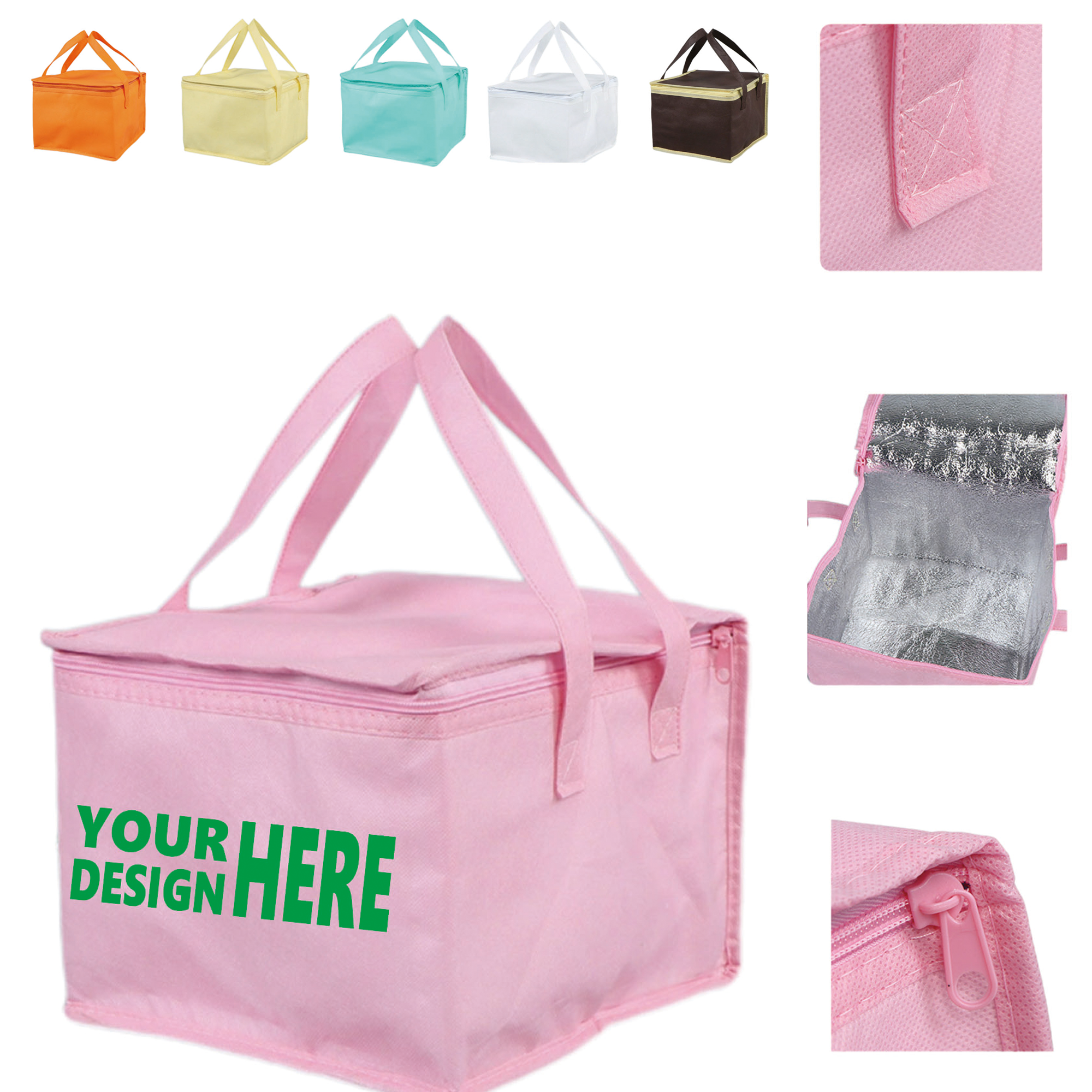 Insulated Cooler Bag Made of Non-Woven Material 2