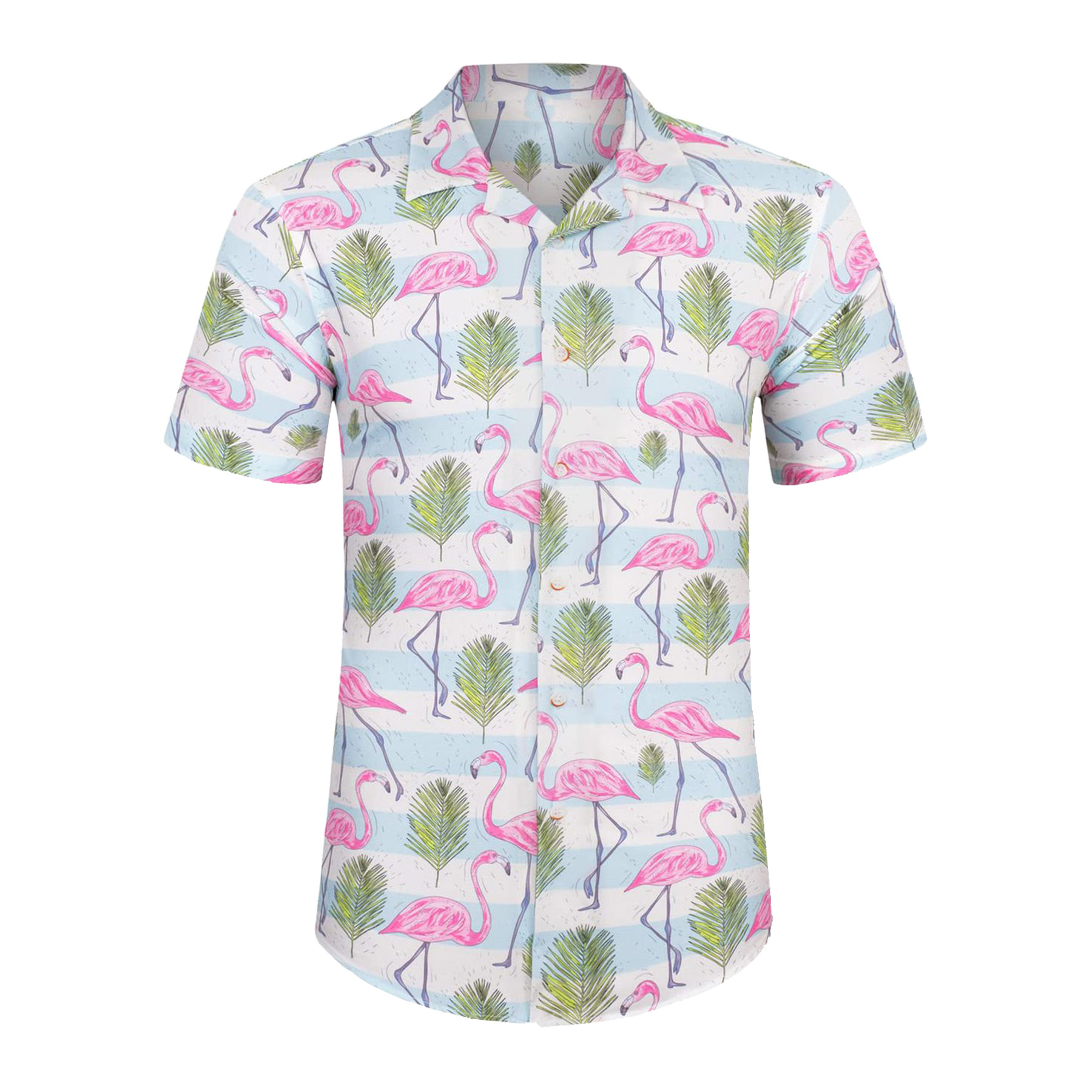 Mens Hawaiian Short Sleeve Shirt 9