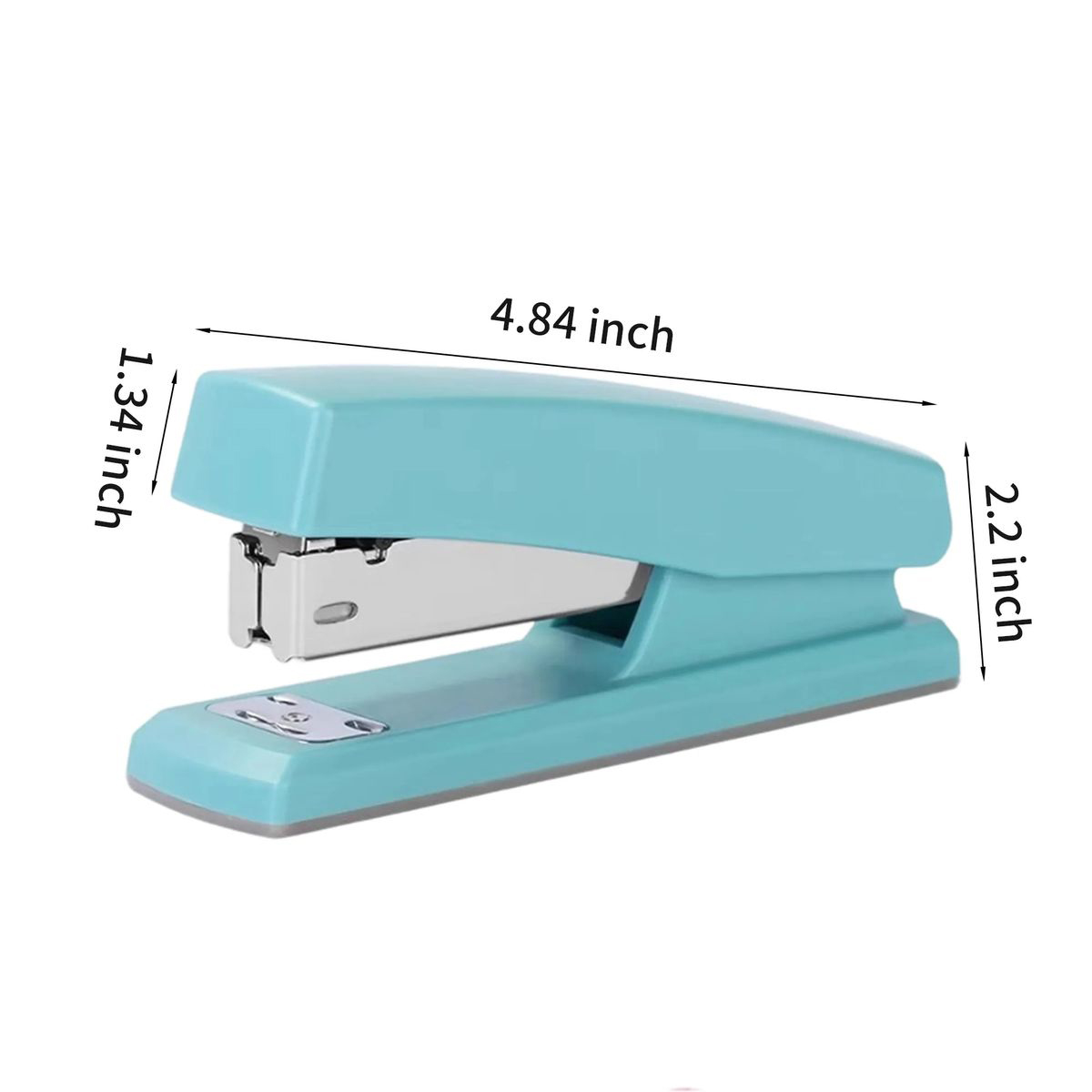 Plastic Office Stapler for Students and Desk Organization 2