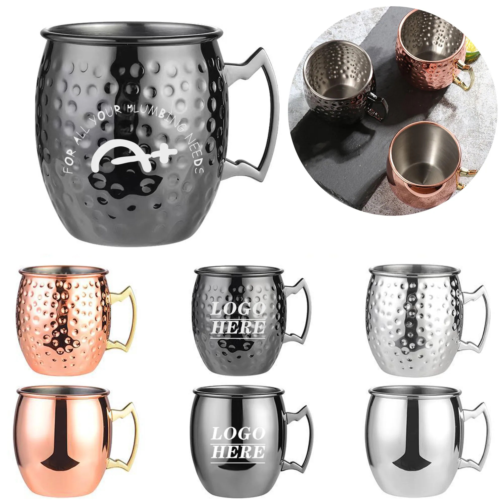 18 Oz Moscow Mule Mug 4