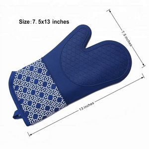 Silicone Shell Kitchen Oven Mitts 3