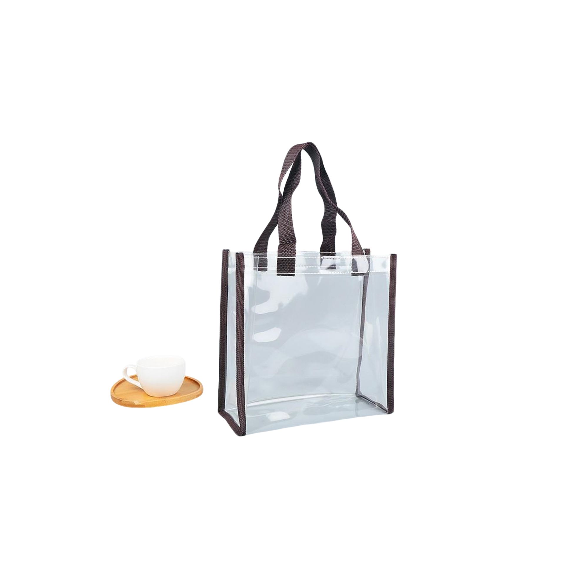 Clear Stadium Tote Bag With Handles 27