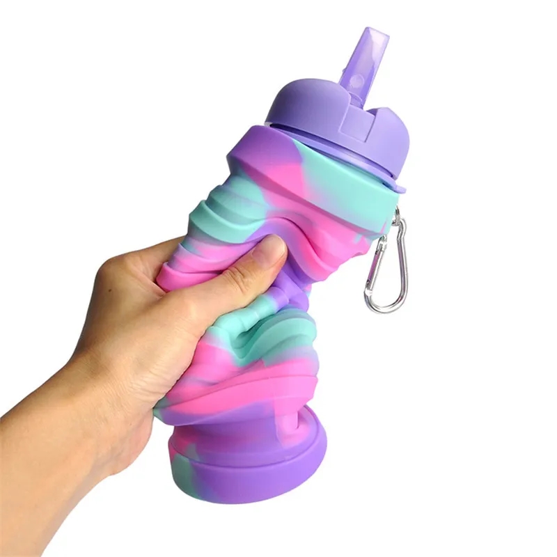 Silicone Foldable Water Bottles 2