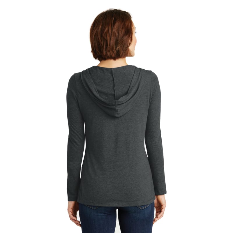 District Women's Perfect Tri Long Sleeve Hoodie. 9