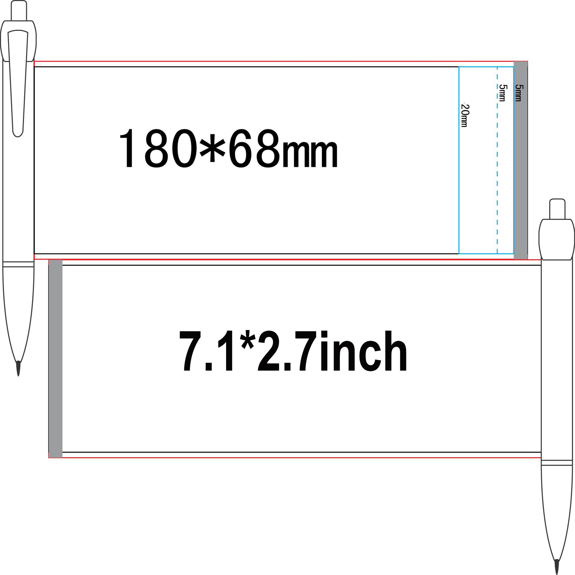 Full-Color Retractable Pullout Banner Pen 3