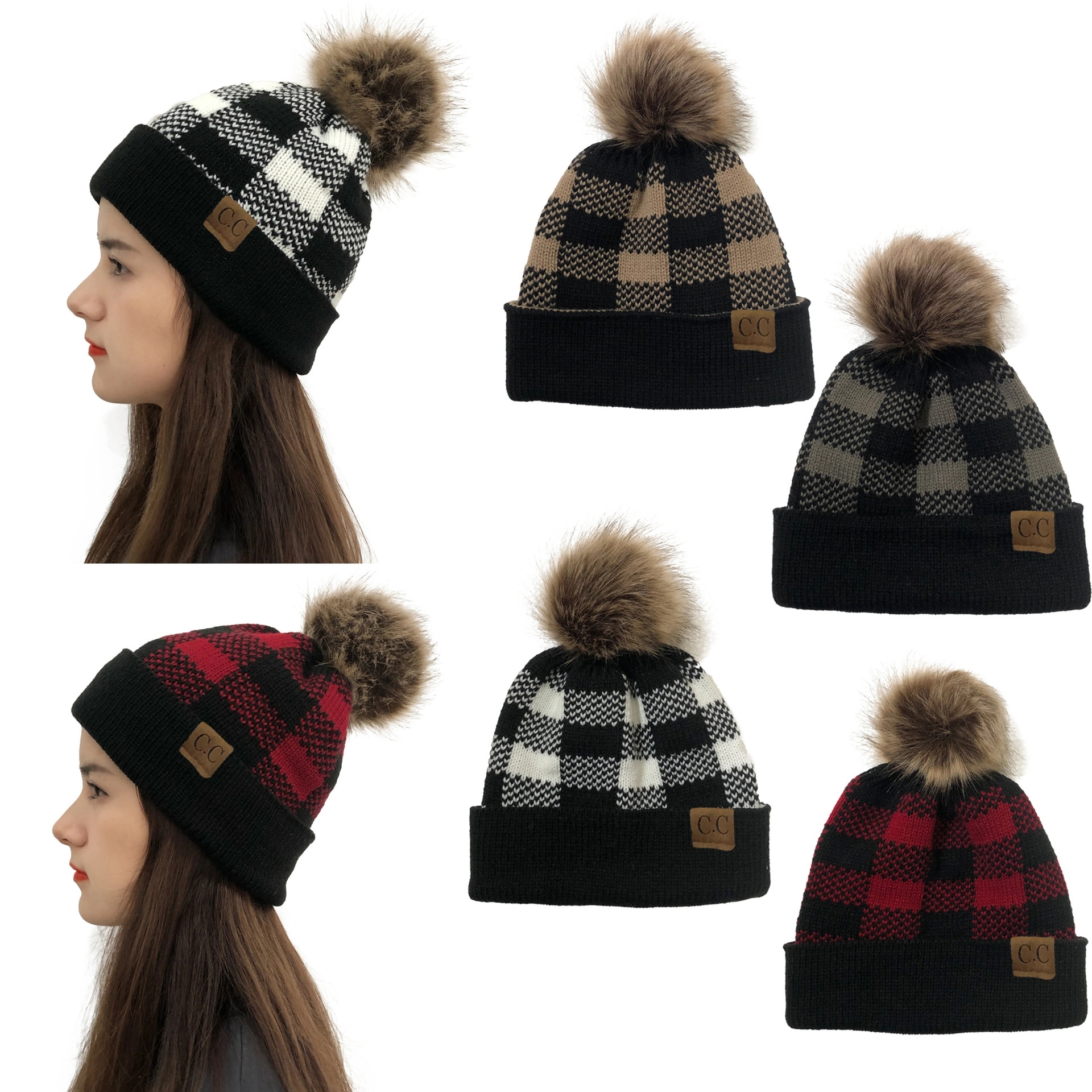 Cuff Beanie And Gloves Set 6