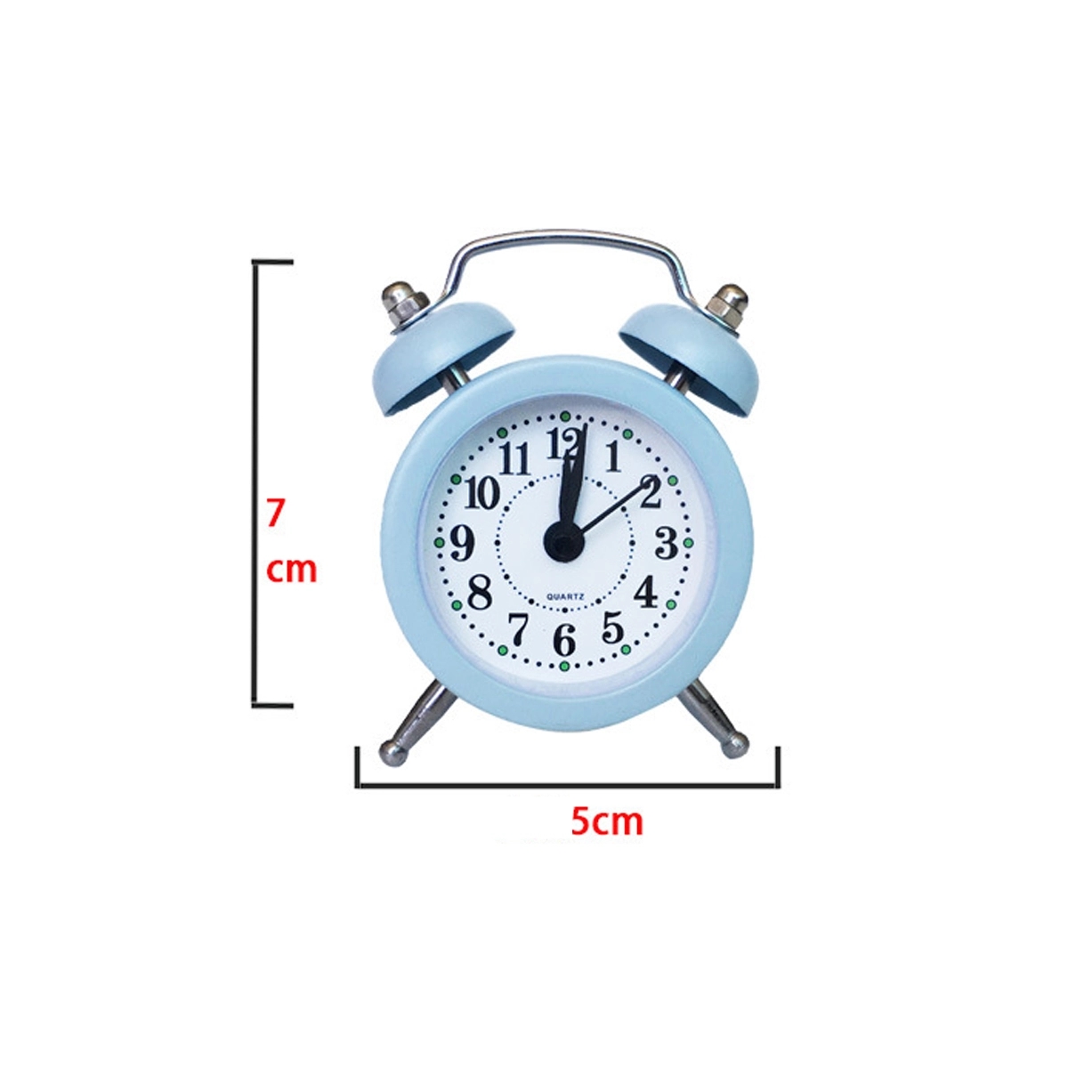 Mini Classic Analog Alarm Clock 4