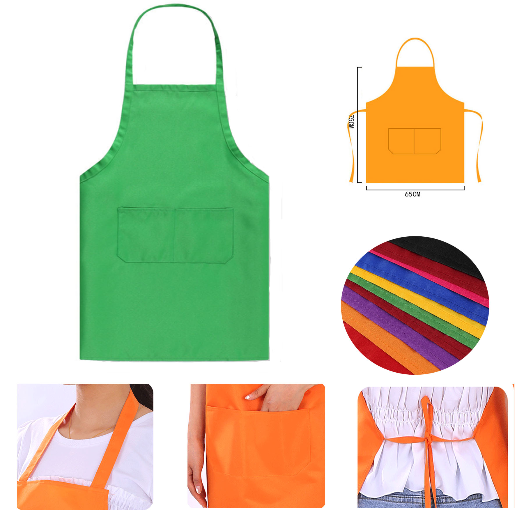 Waterproof And Antifouling apron 2