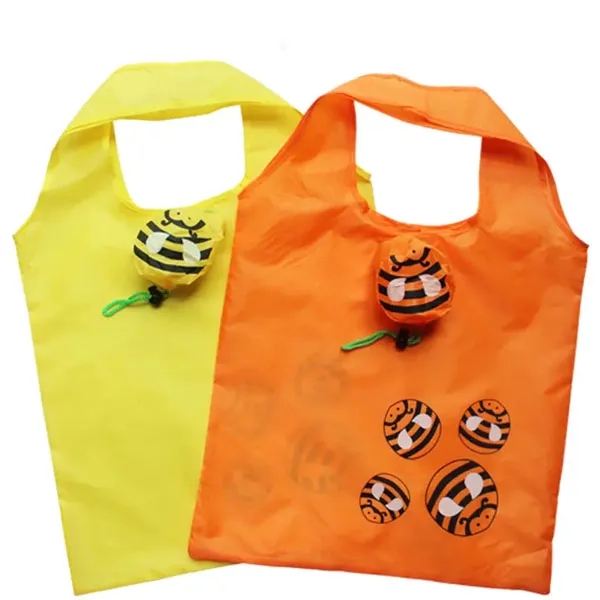 Reusable Bee Shaped Foldable Shopping Bag 5