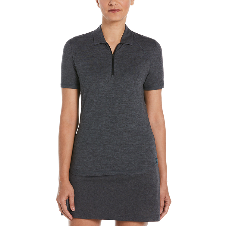 Perry Ellis Ladies Double Knit Polo 2