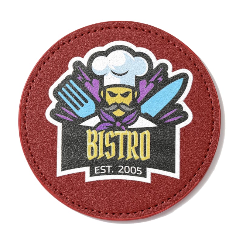 Custom Leather Coasters 35