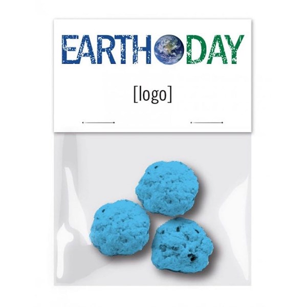 Earth Day Seed Paper Bomb Cello, 3 Pack 4