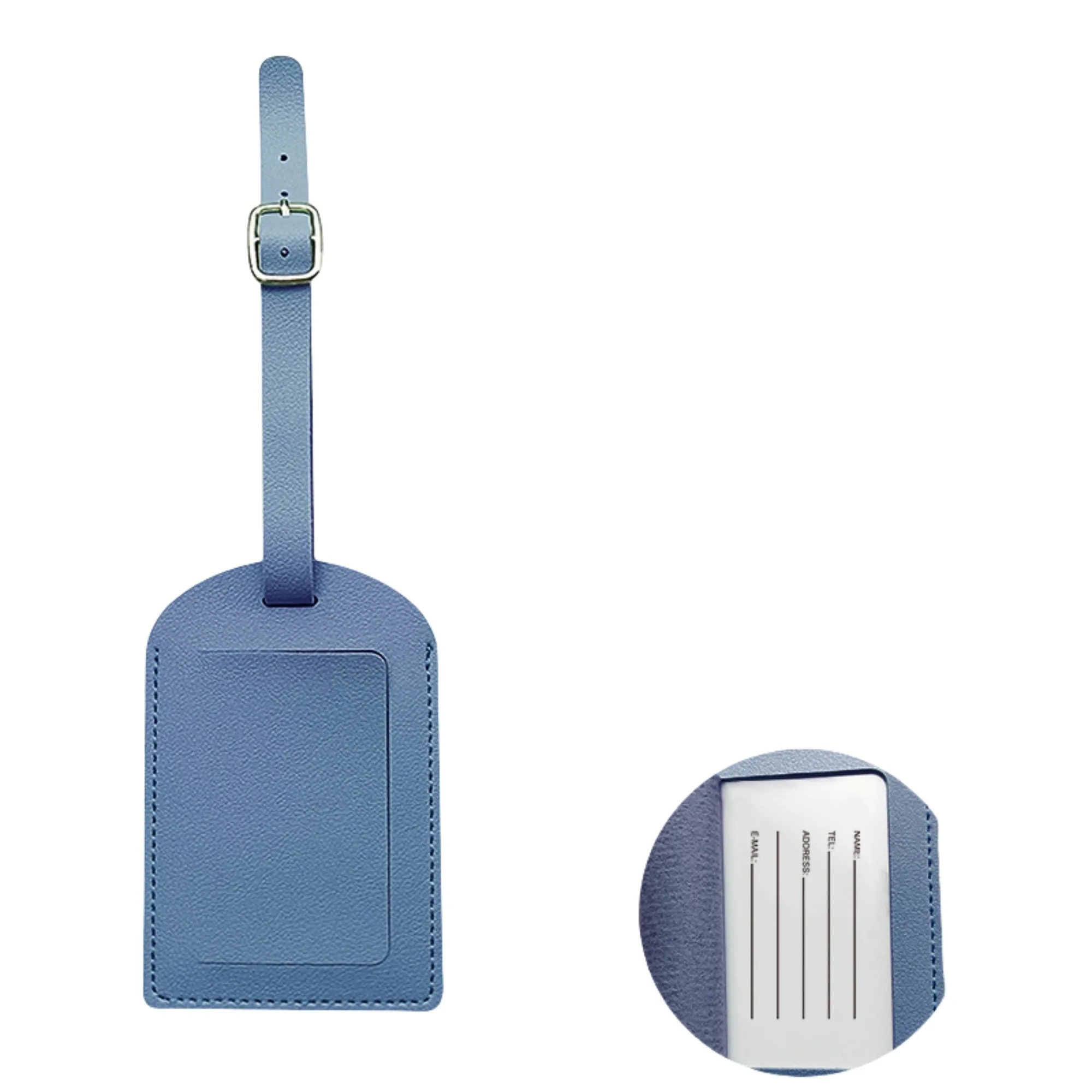 PU Leather Card Holder with Detachable Lanyard 15