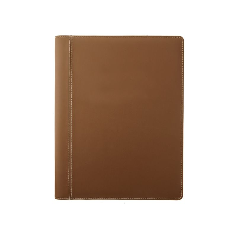 Concord Non Zippered Leather Padfolio (English Tan)
