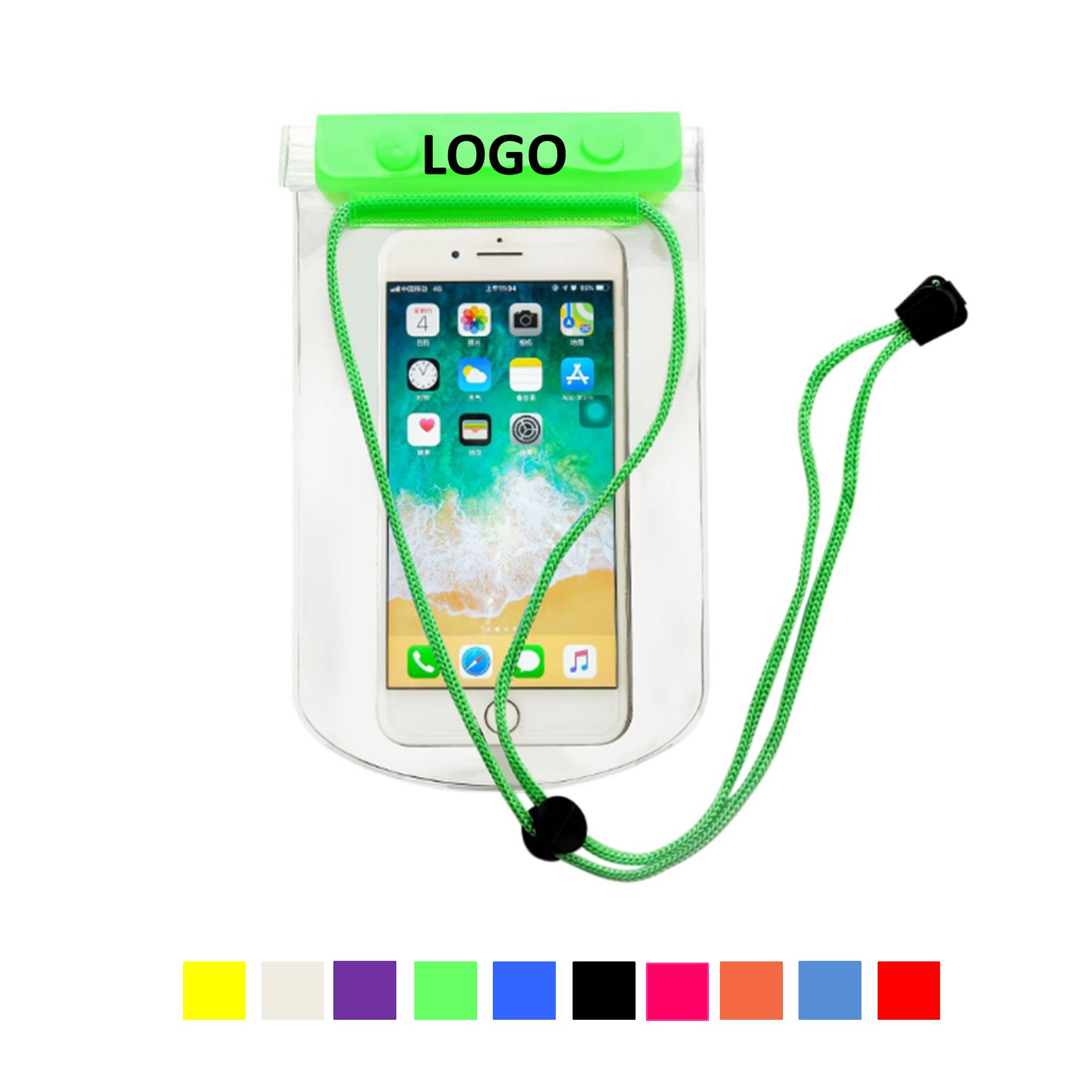 Transparent Waterproof Cellphone Pouch 5