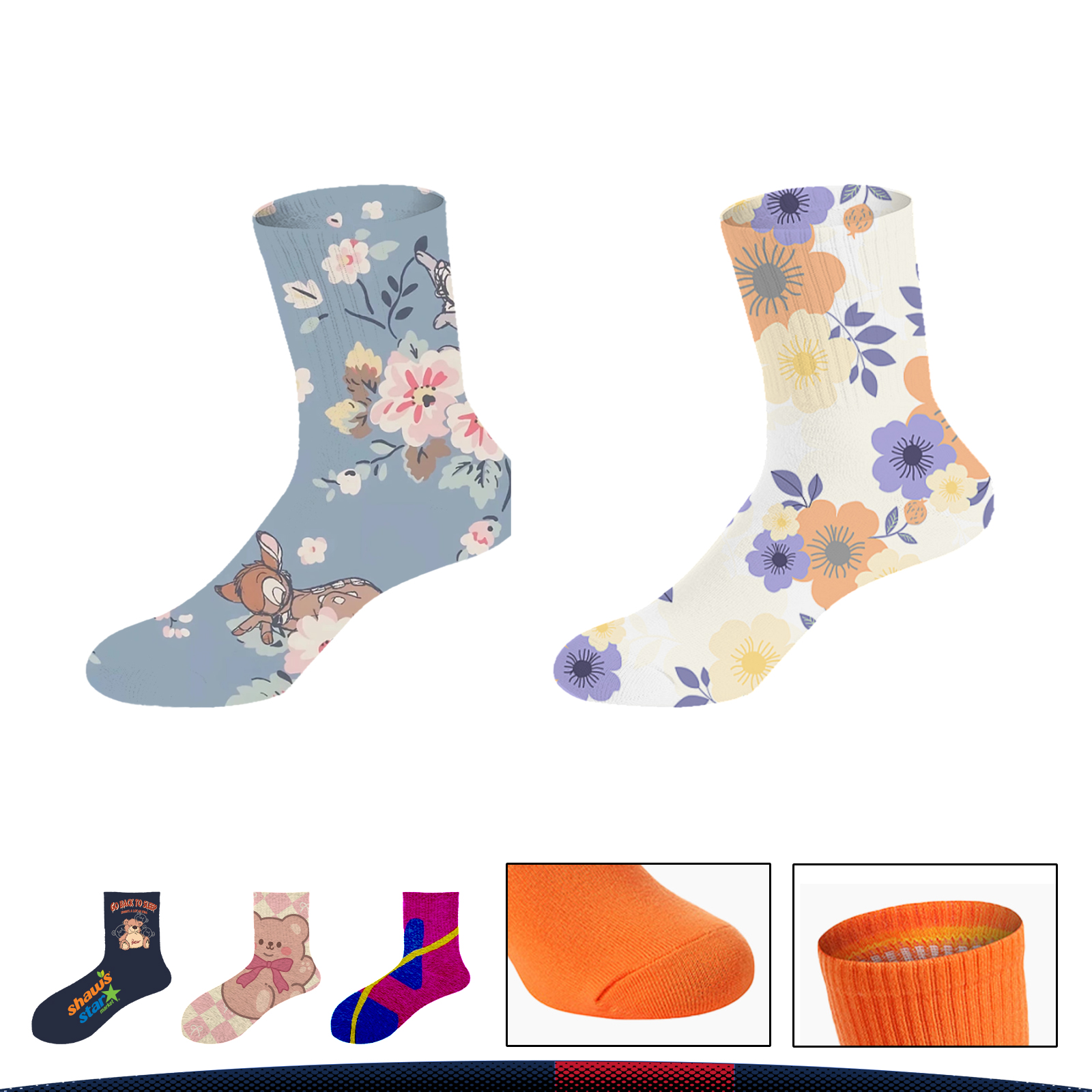 Funky Cotton Socks 6