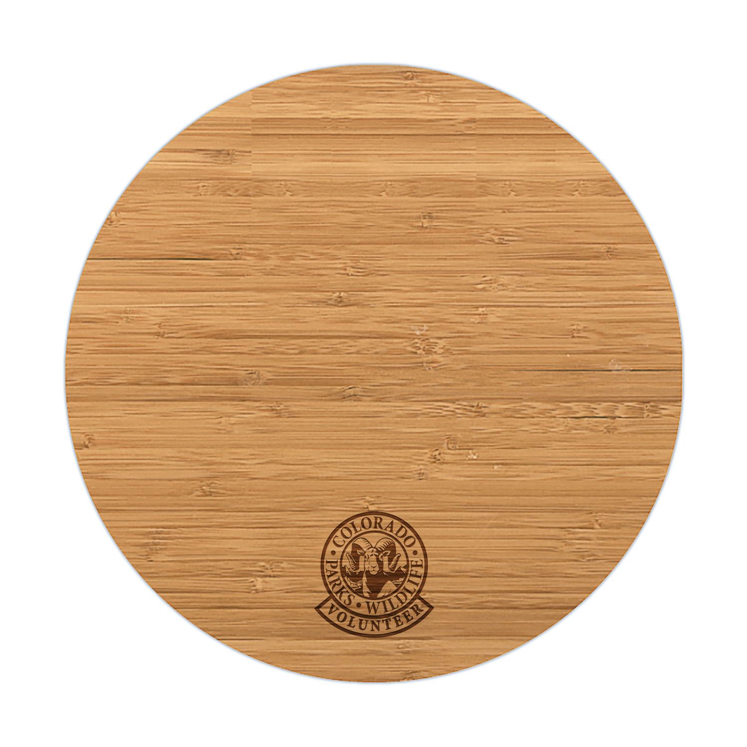 Round Bamboo Cutting Board 1