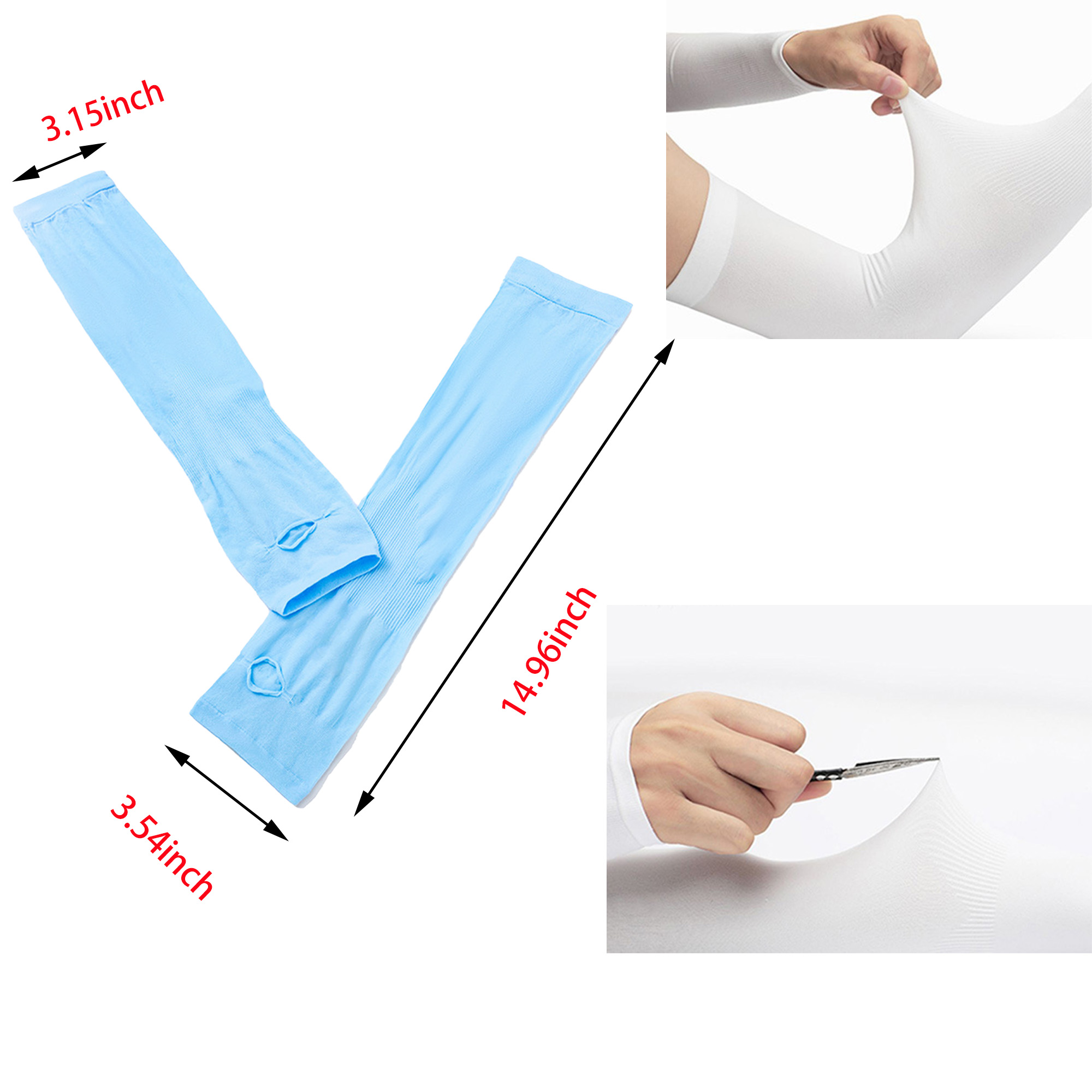 Arm Sleeves Featuring Thumb Holes 2
