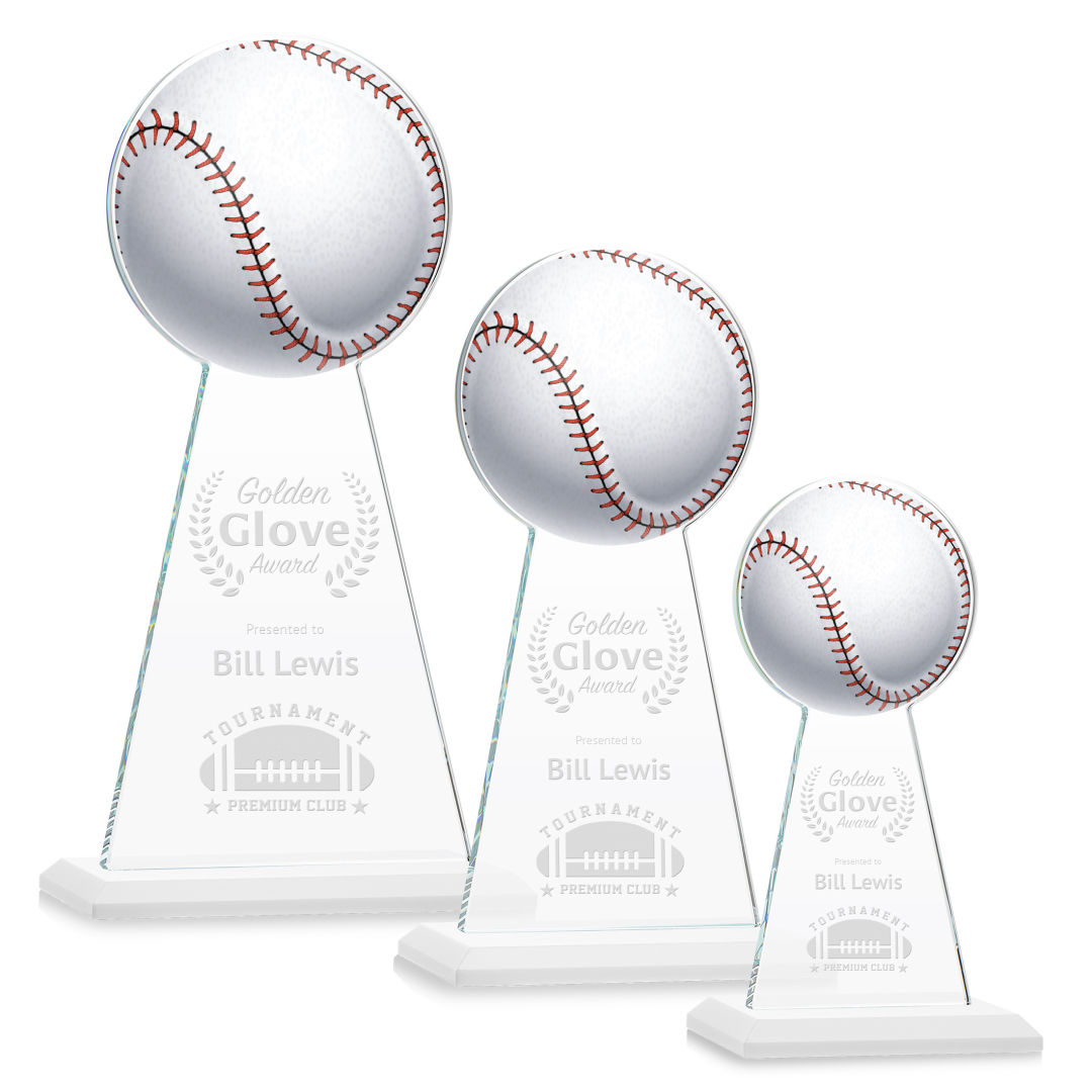 Edenwood Baseball Award - White 3