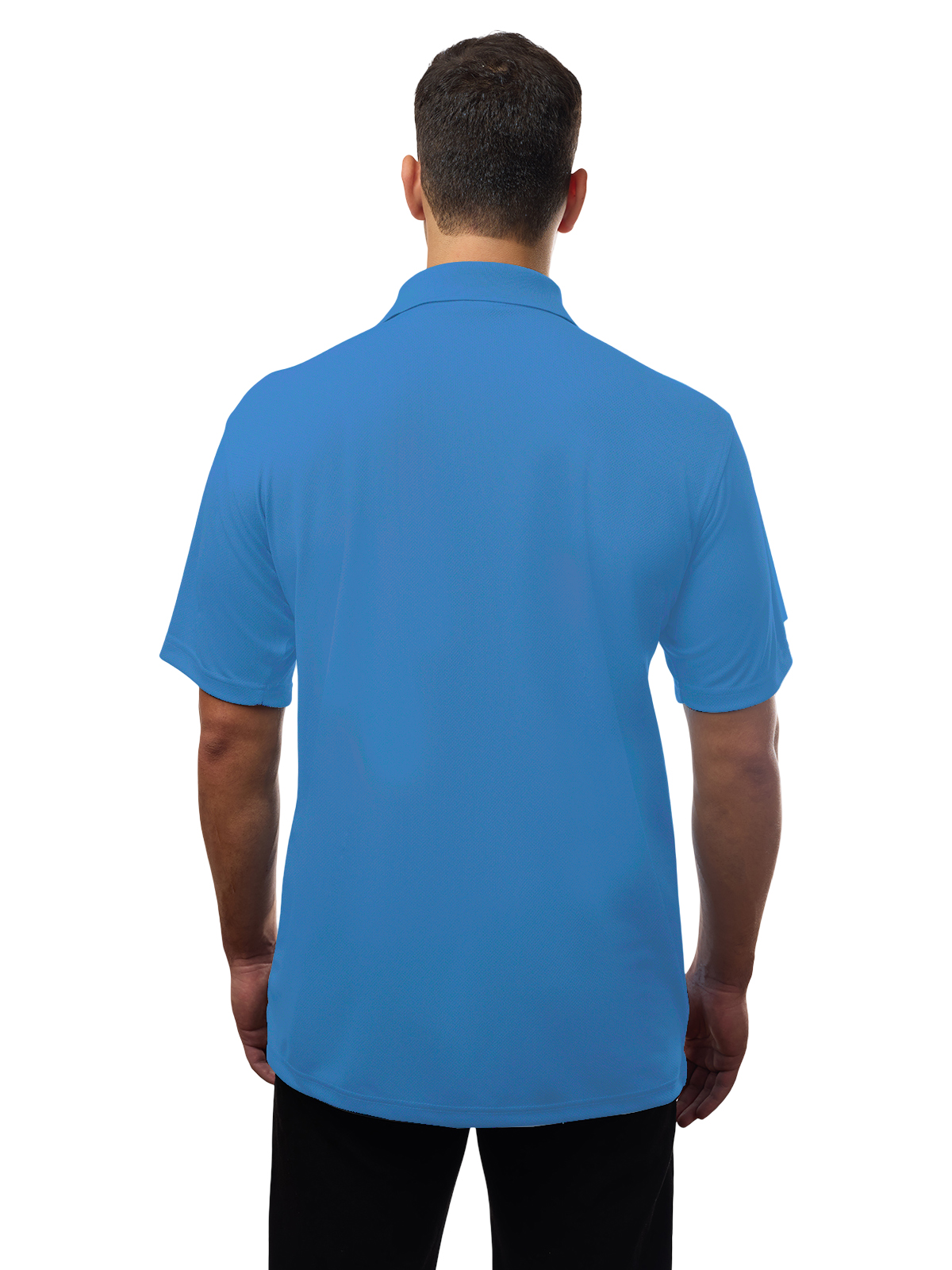 Blue Generation - Men's Pocketless Wicking Short Sleeve Polo 40