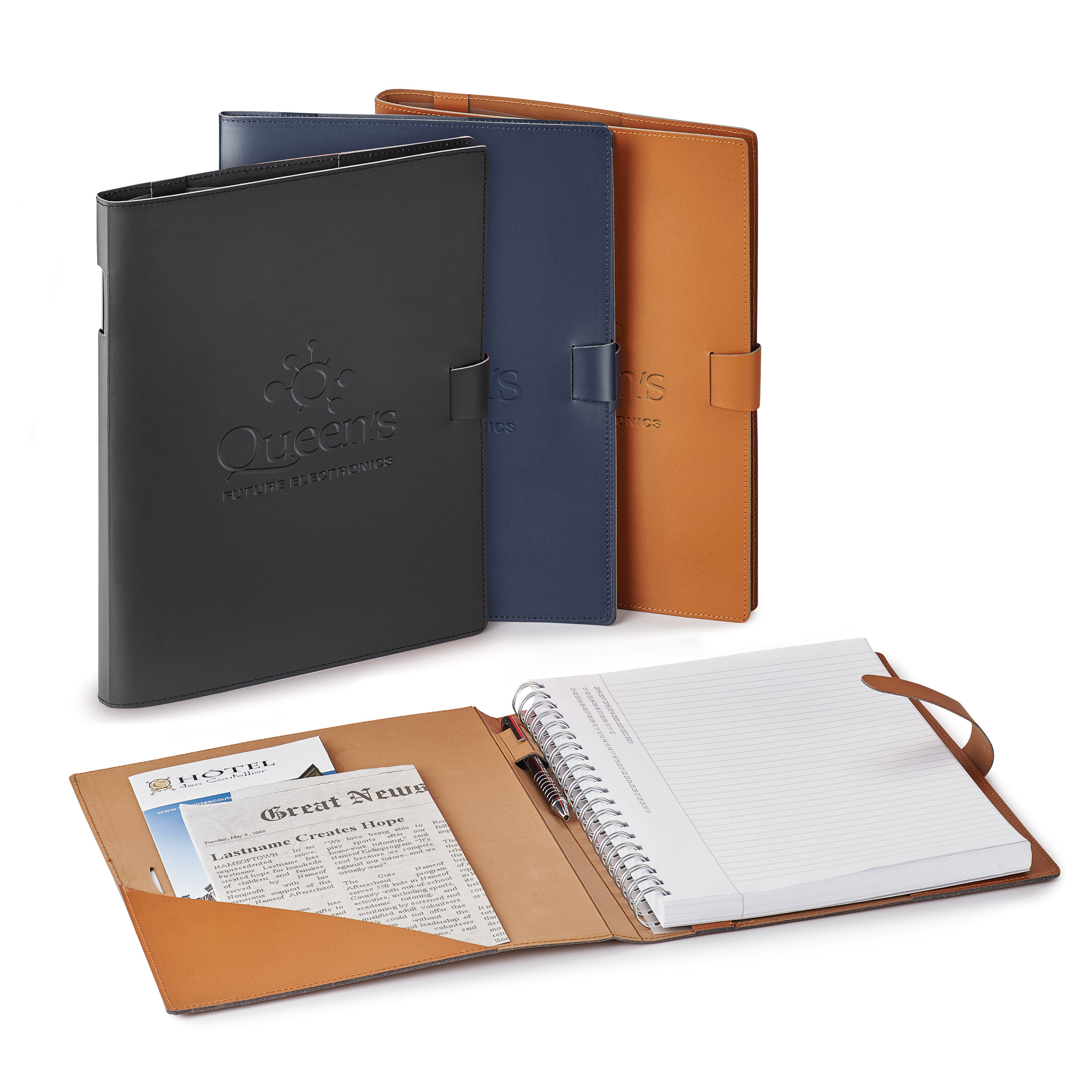 Giuseppe di natale refillable leather journal 21