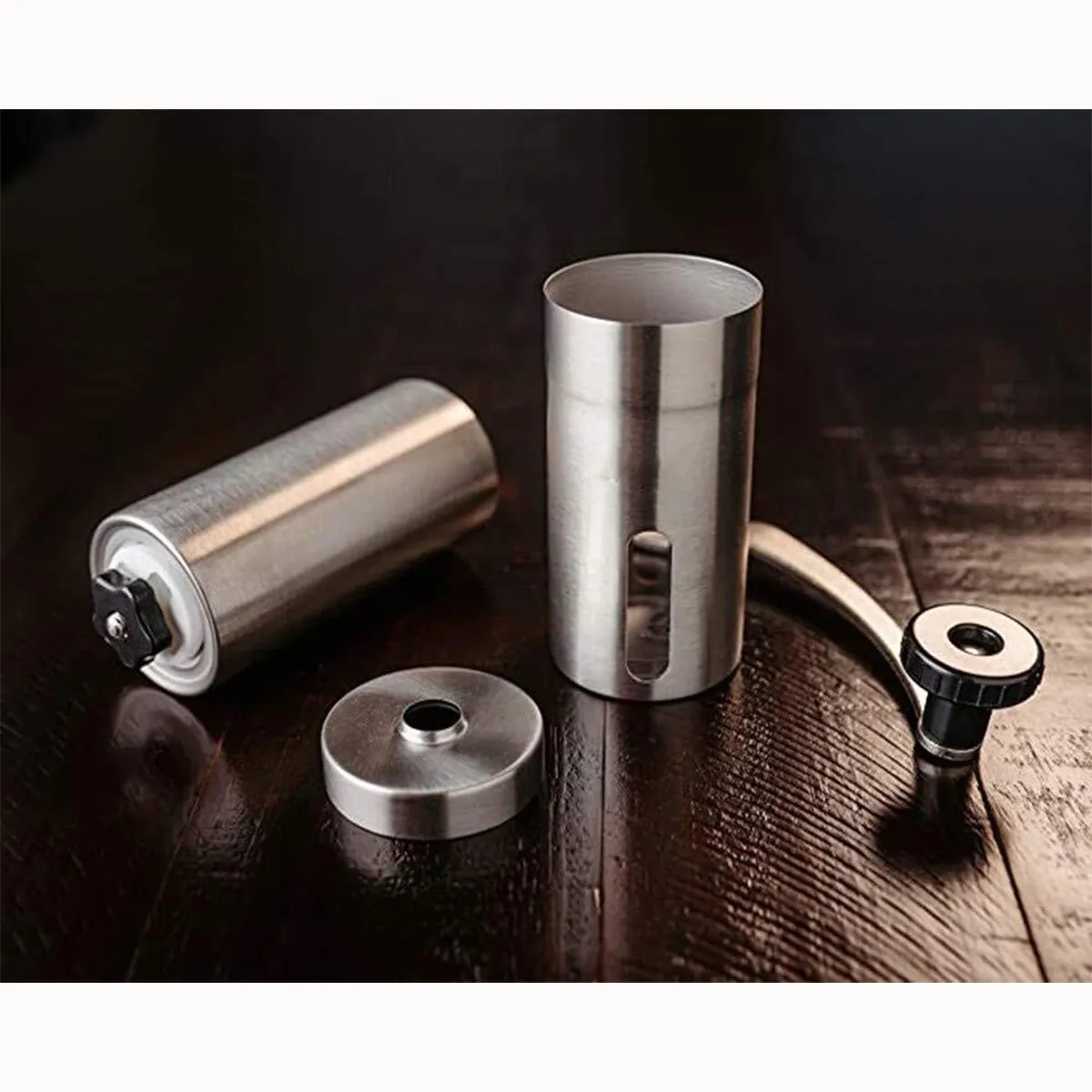 In Stock Nice Stainless Steel Manual Conical Coffee Grinder 7