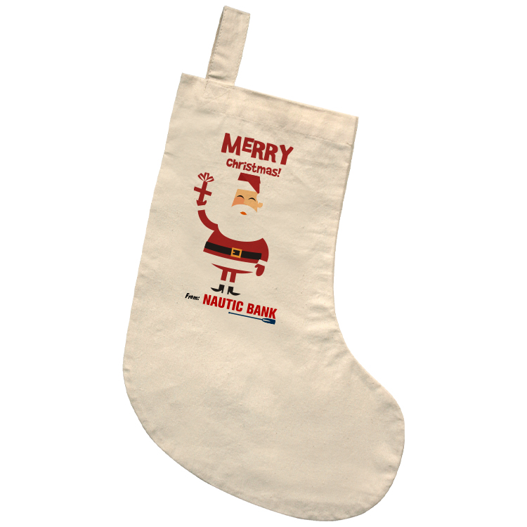 Holiday Cotton Stocking 10