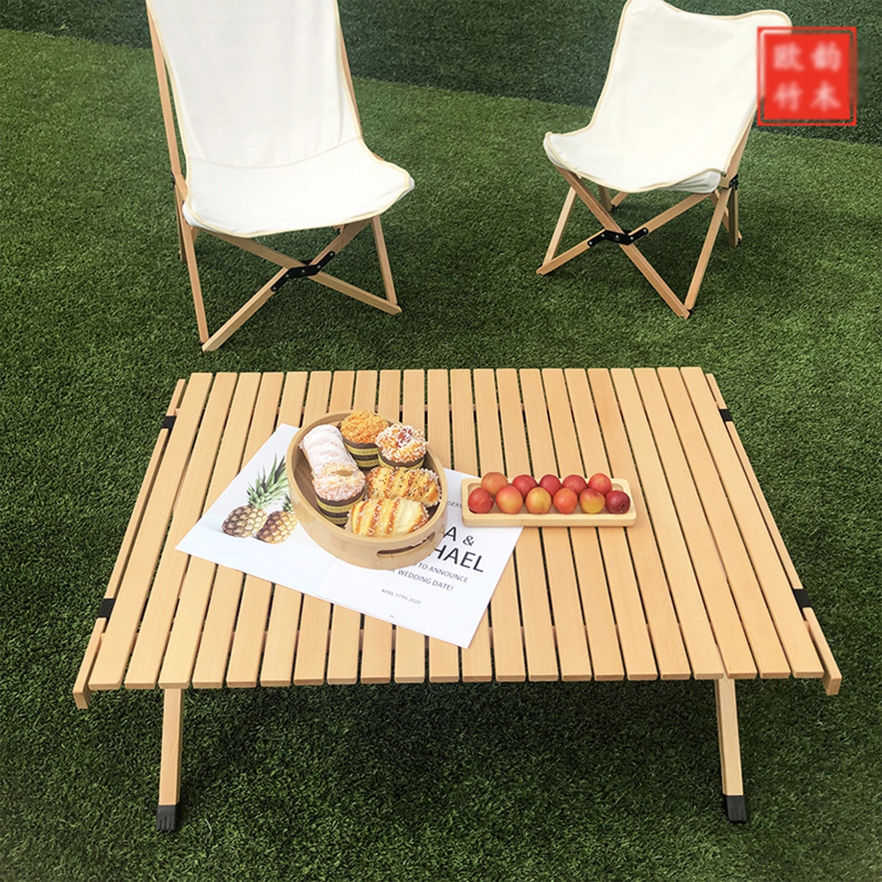Bamboo Folding Table 3