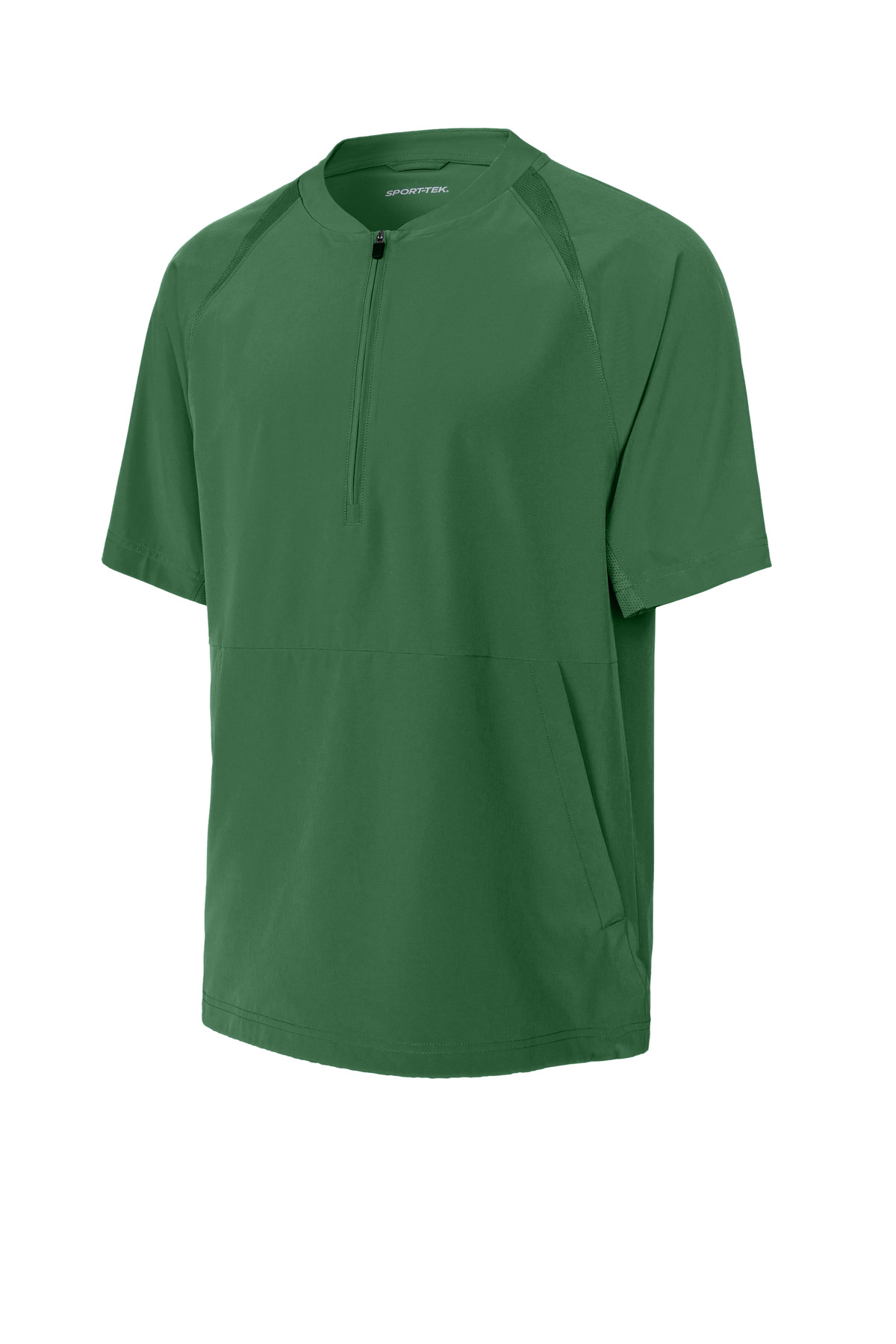Sport-Tek Repeat 1/2-Zip Short Sleeve Jacket JST489 53