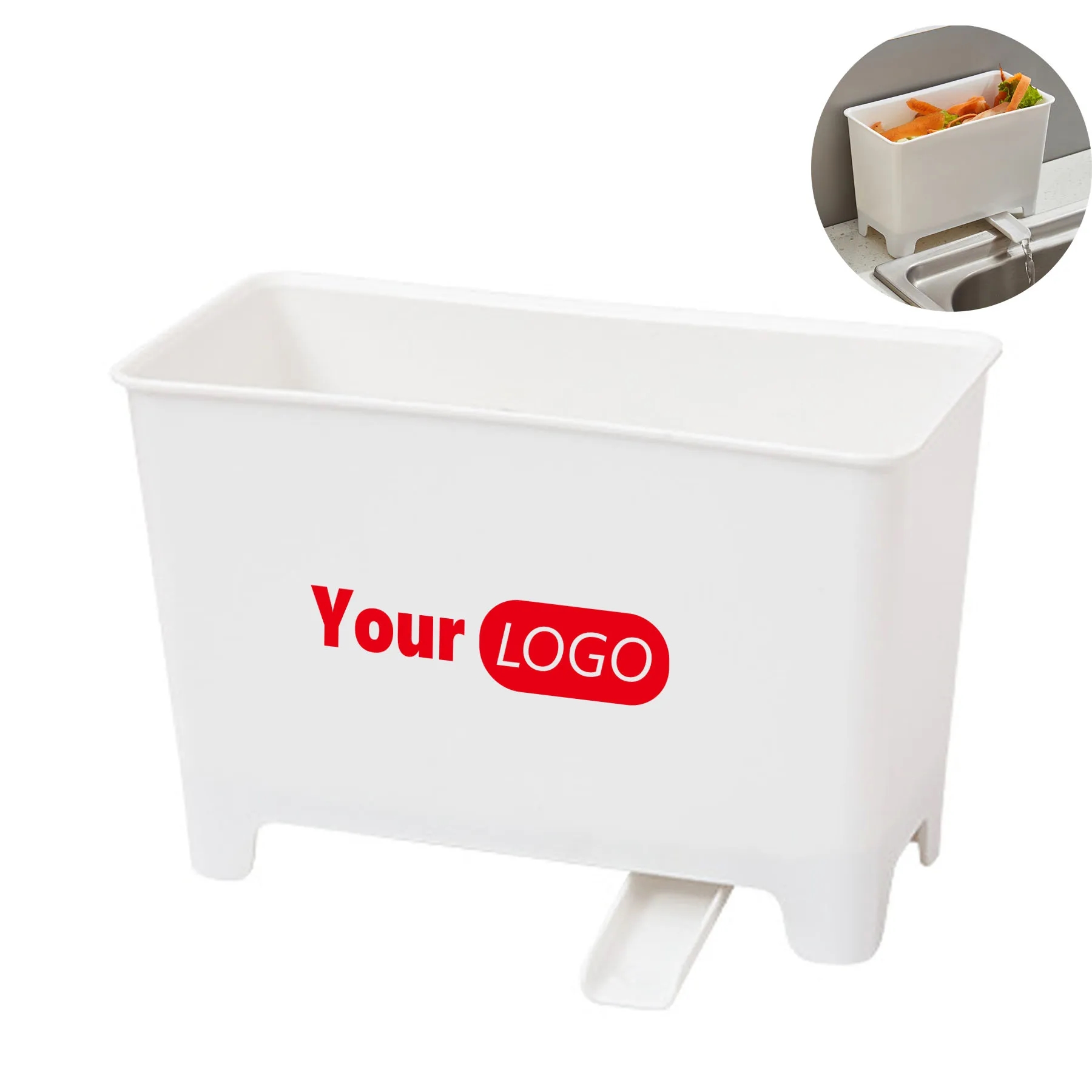 Household Draining Kitchen Waste Bin 2