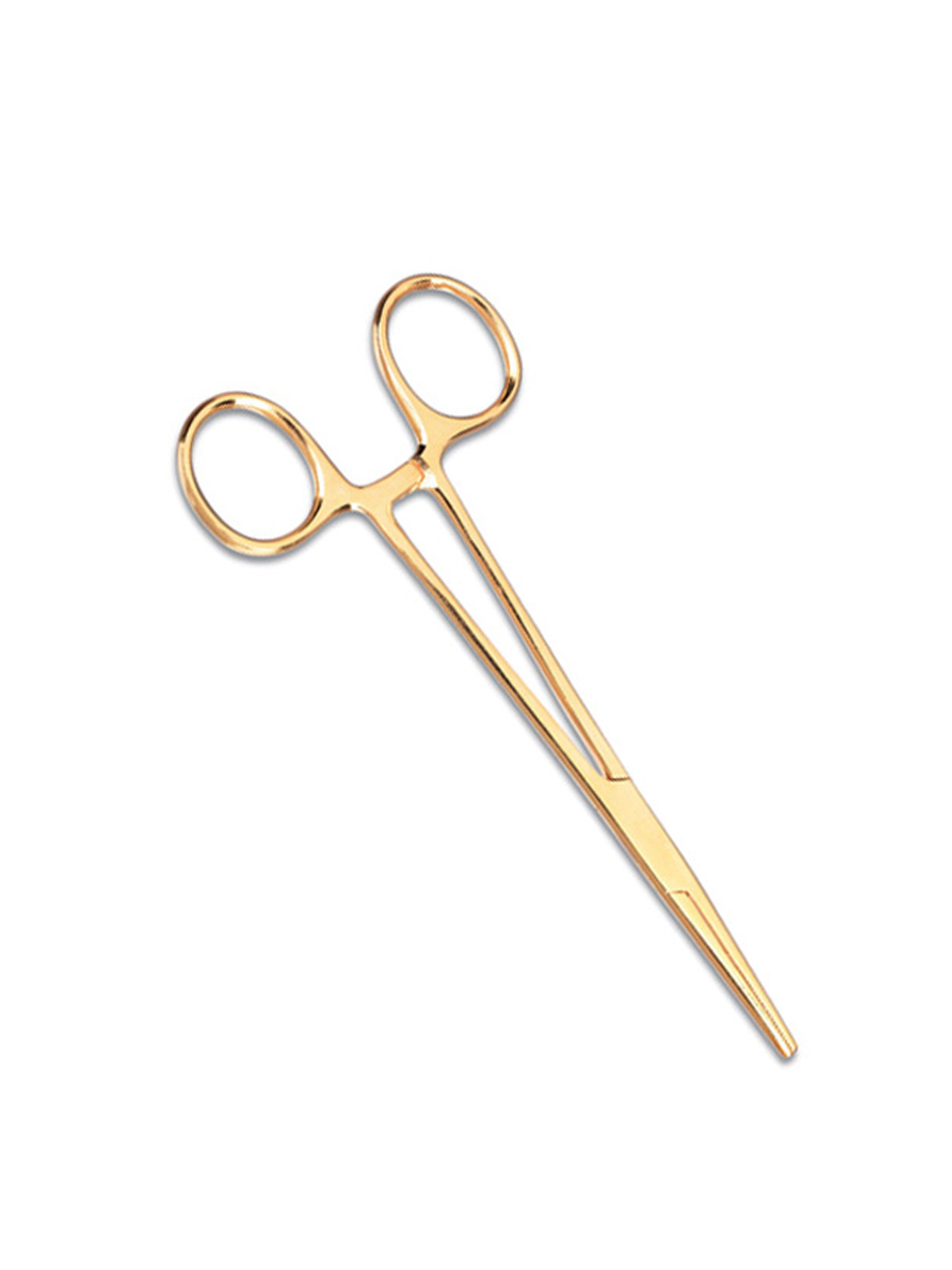 Prestige Medical - 5.5" Gold Plated Kelly Forceps