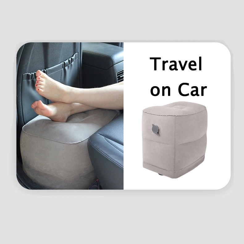 Inflatable Travel Foot Rest Pillow & Kids Airplane Bed 8