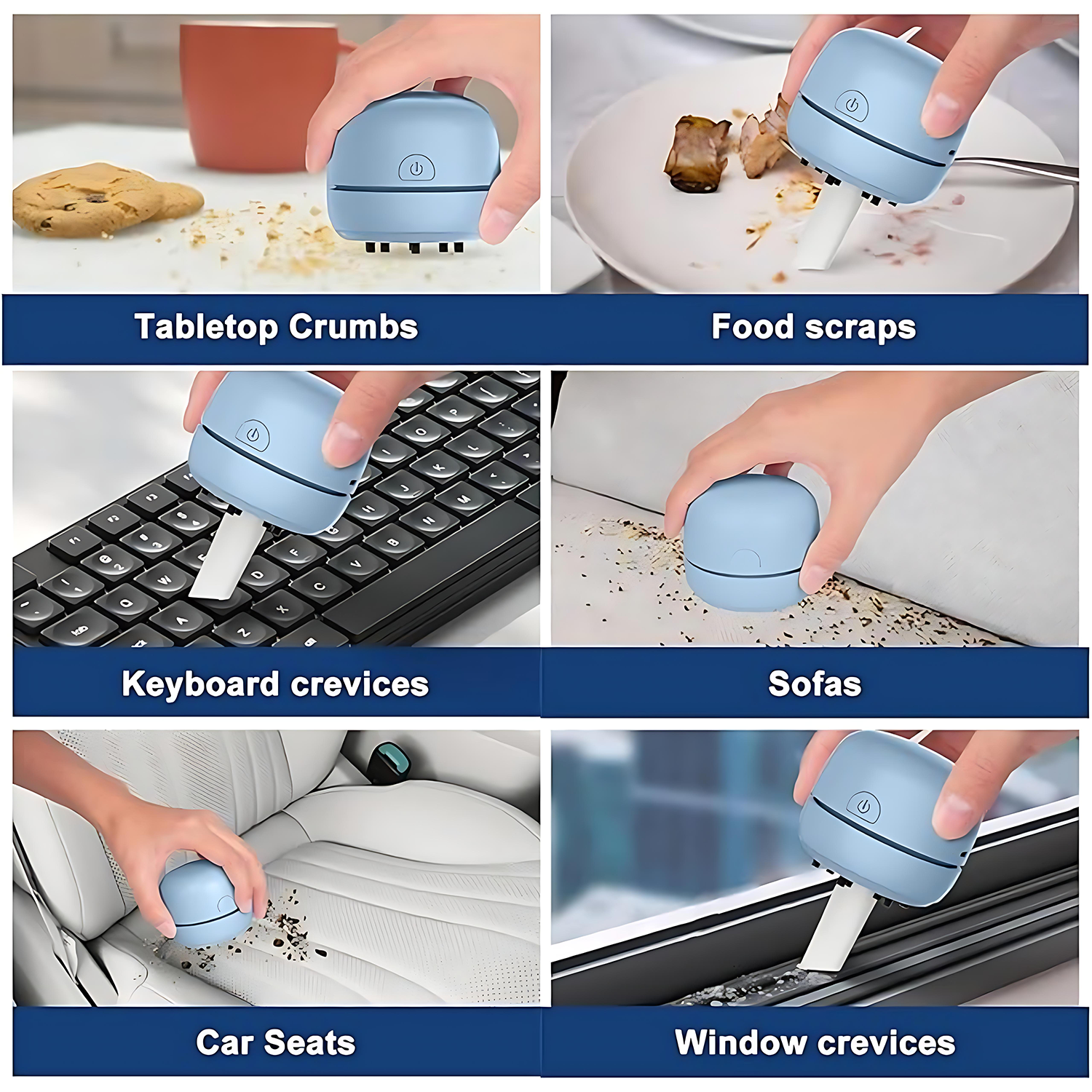 Mini Wireless Desktop Vacuum Cleaner 7
