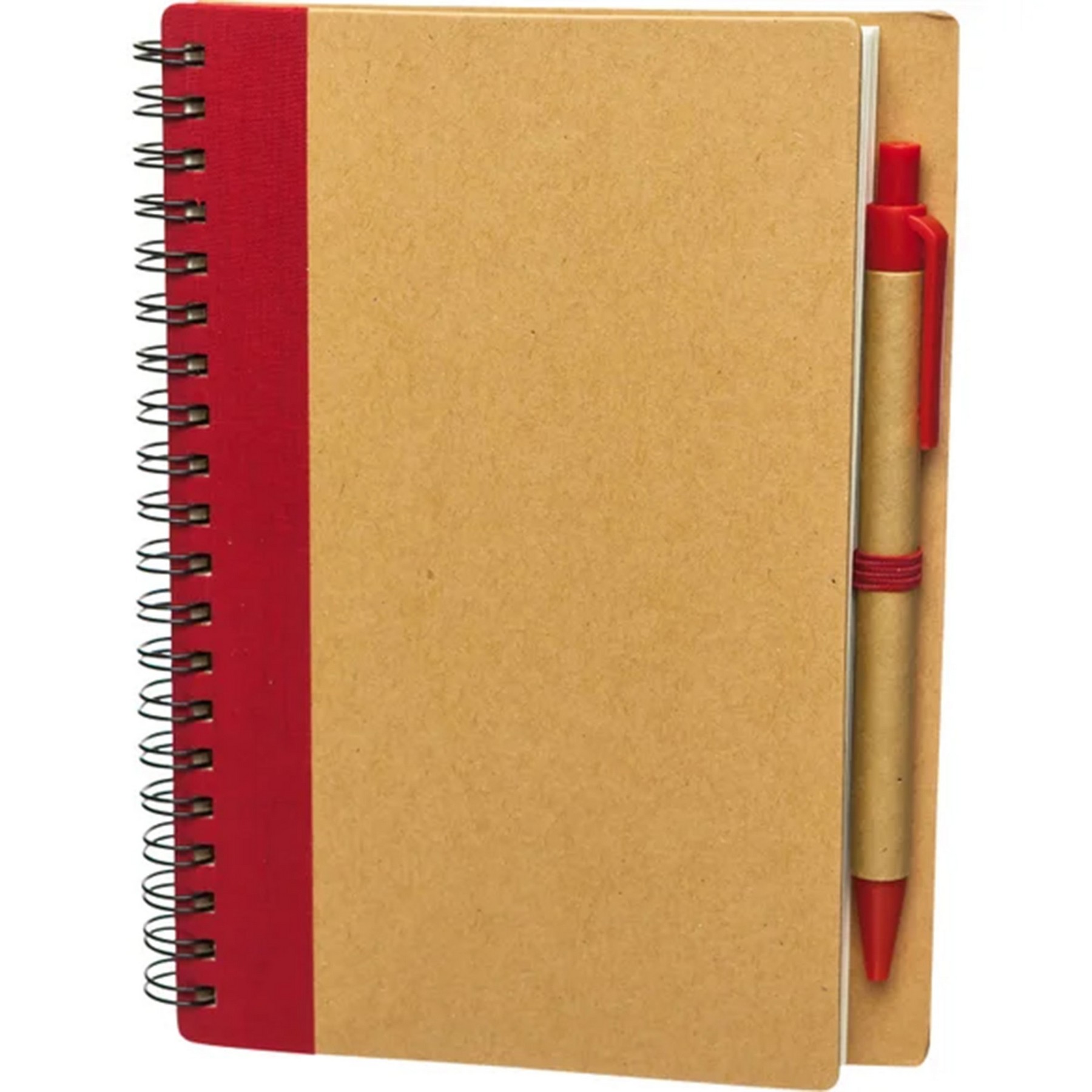 Eco-Inspired Spiral Notebook And Pen Set 6