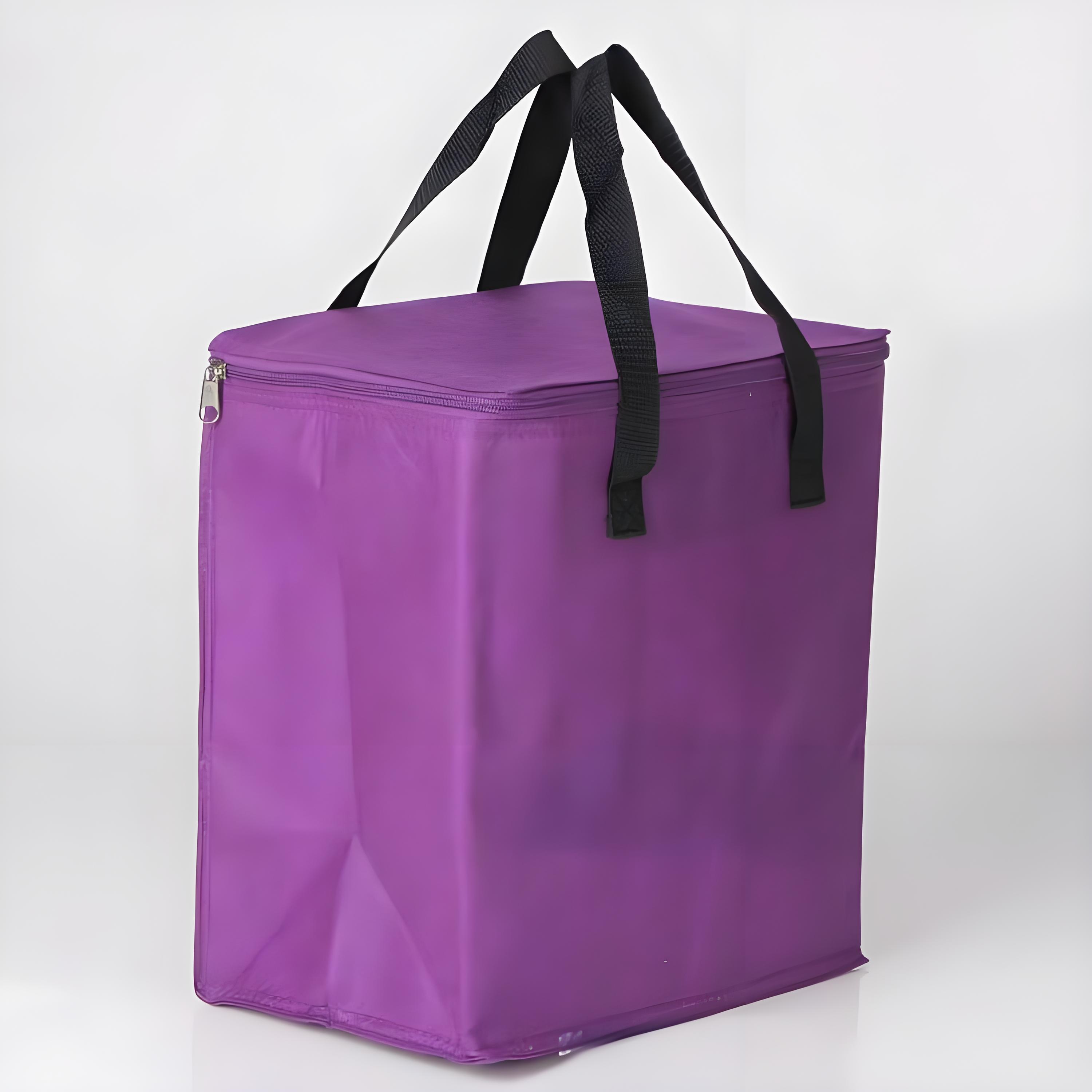 Polyester Foldable Insulated Cooler Bag 5