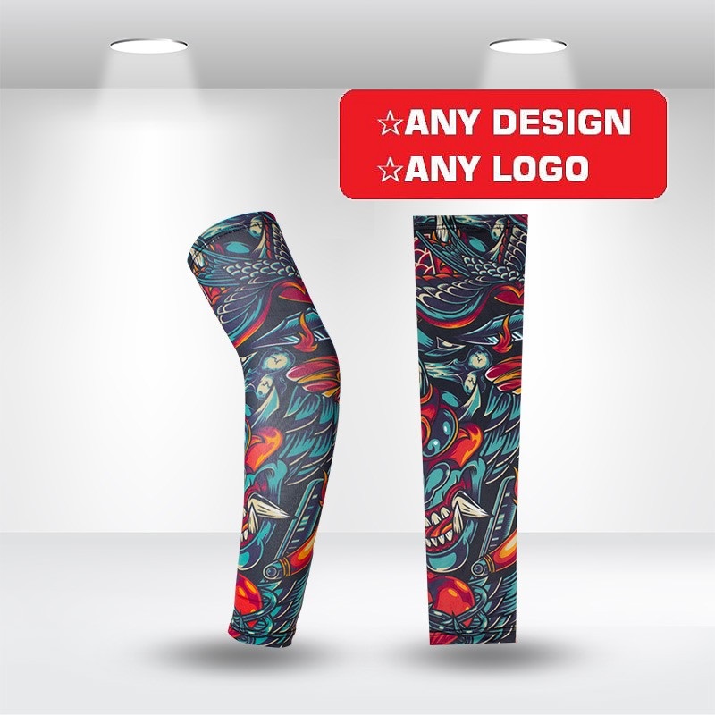 Arm Sleeves - Custom Full Sublimation Spandex Compression 6