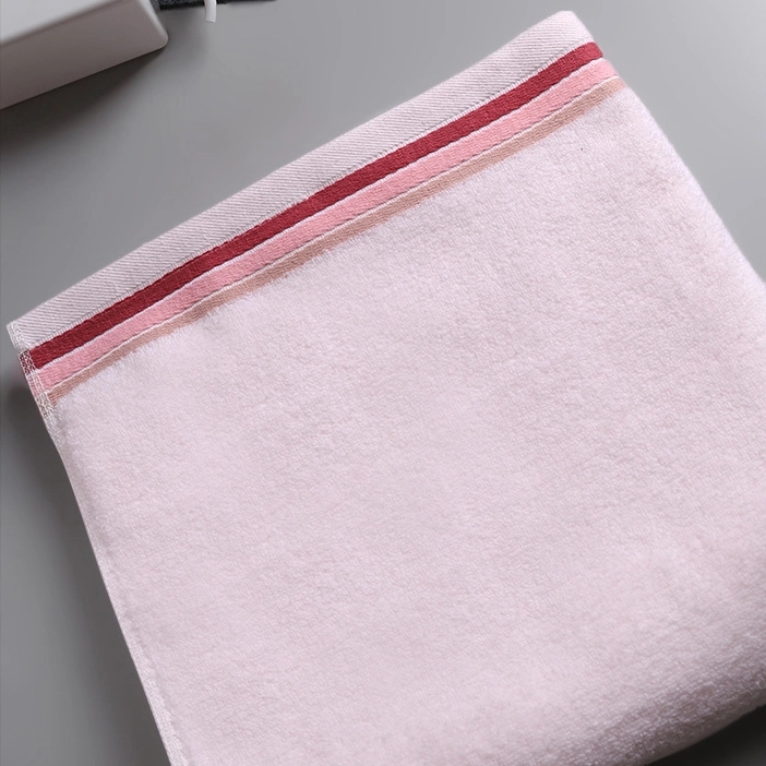 Custom Gift 100% Cotton Soft Striped Hand & Face Towel 14