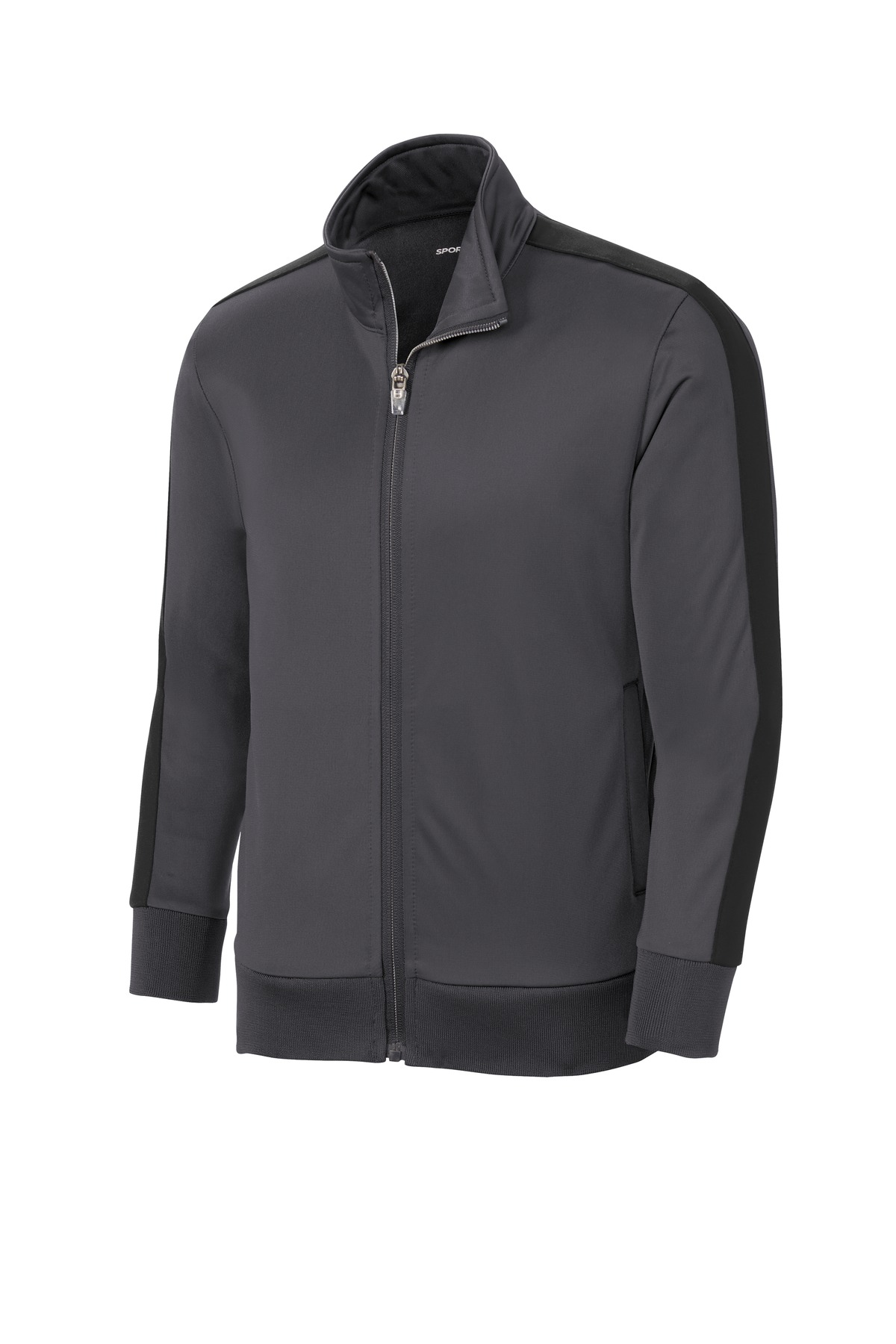 Sport-Tek Youth Tricot Sleeve Stripe Track Jacket. YST94 20