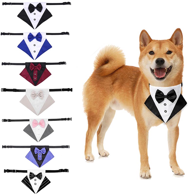 Dog Bandana Pet Triangle Bibs Scarfs 3